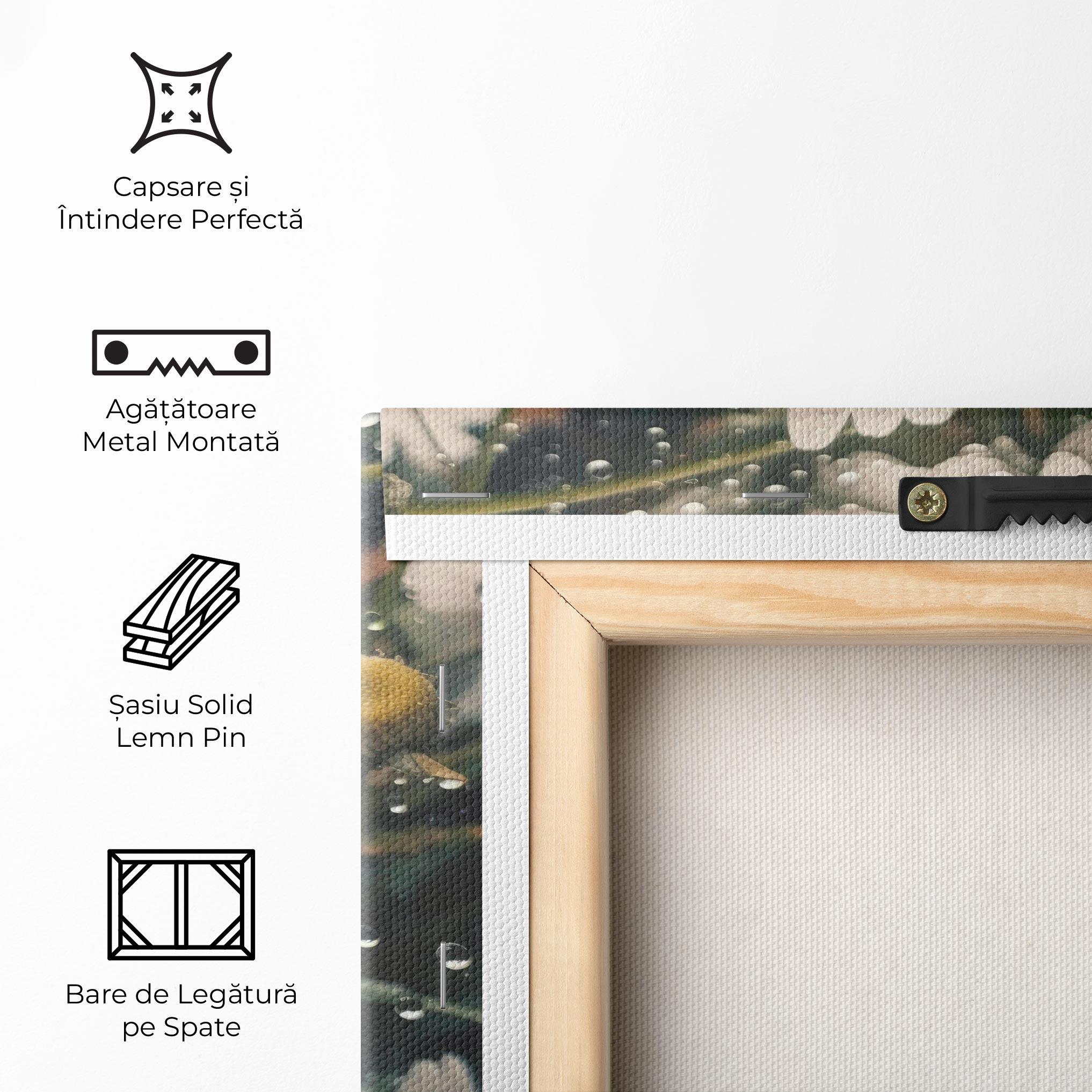 Tablou Canvas Daisy View After Rain mockup 5