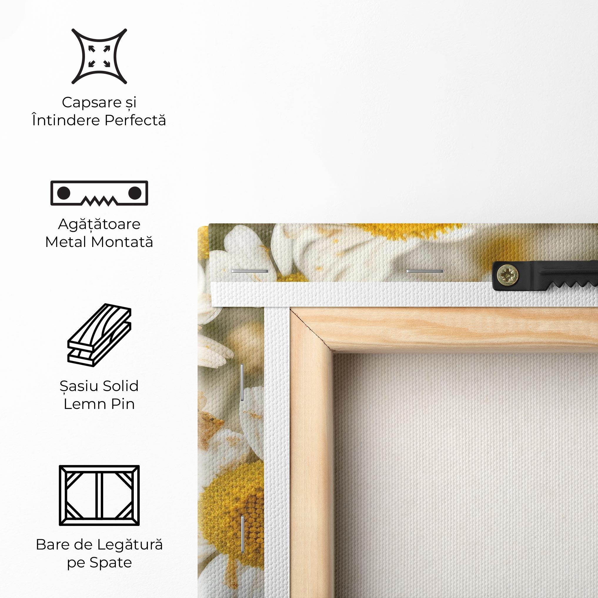 Tablou Canvas Daisy Wall mockup 5