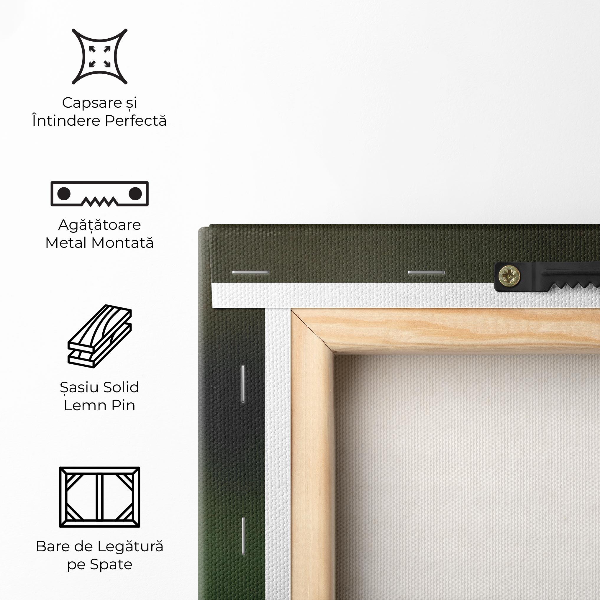 Tablou Canvas Garden Daisy mockup 5