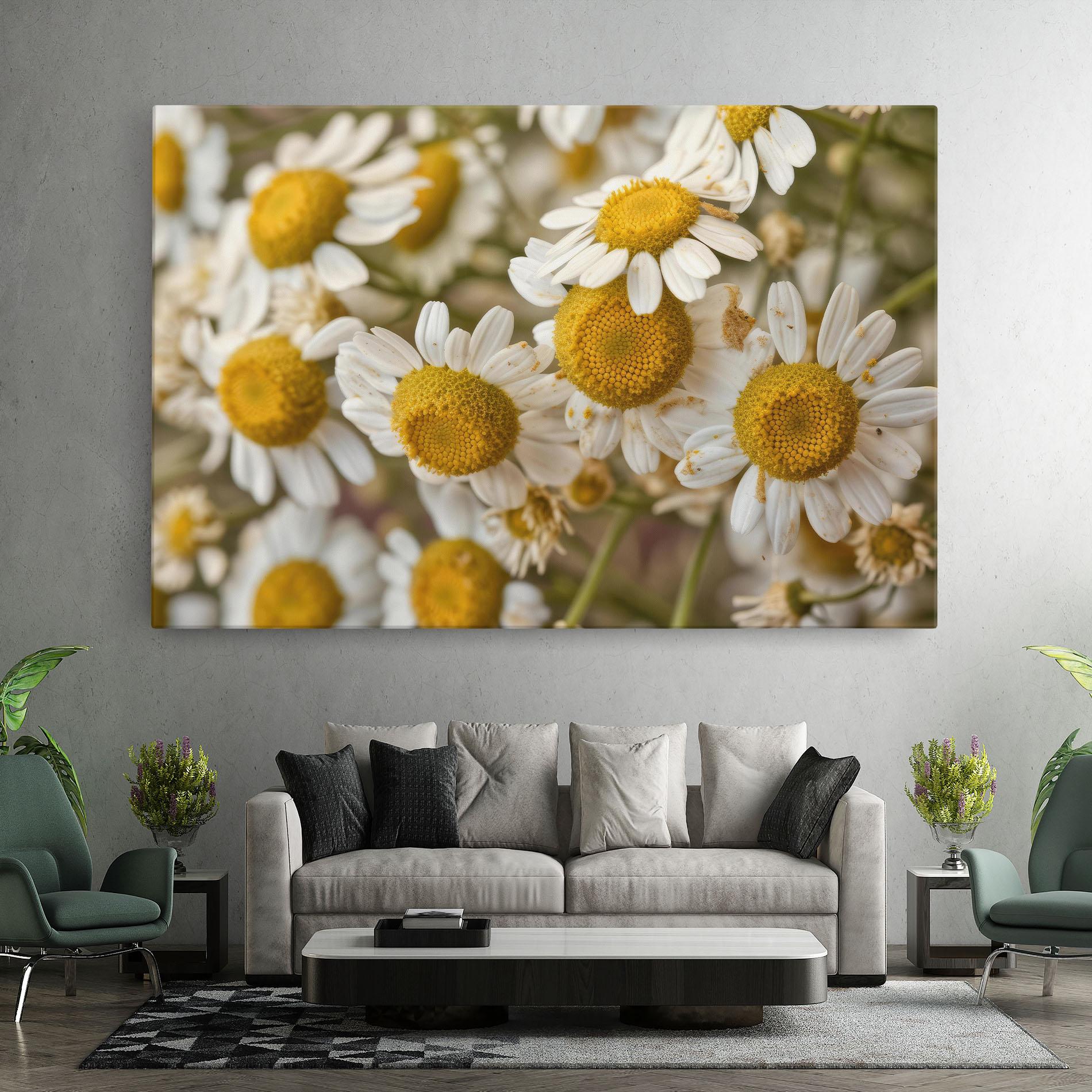 Tablou Canvas Daisy Wall mockup 7