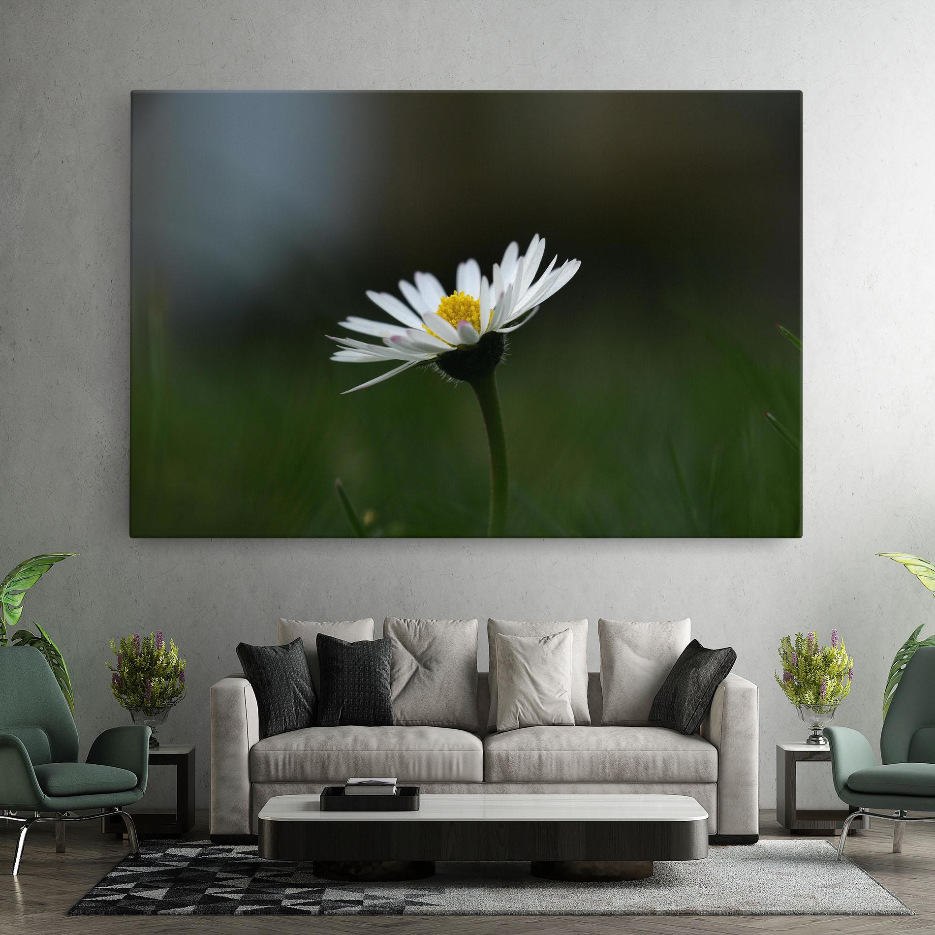 Tablou Canvas Garden Daisy mockup 7