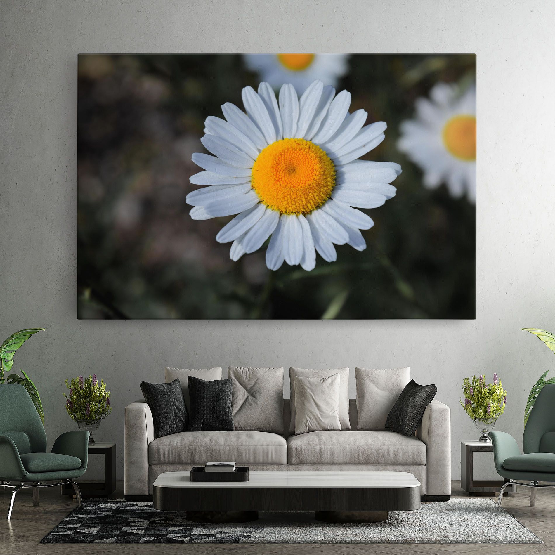 Strong Yellow Daisy mockup 7