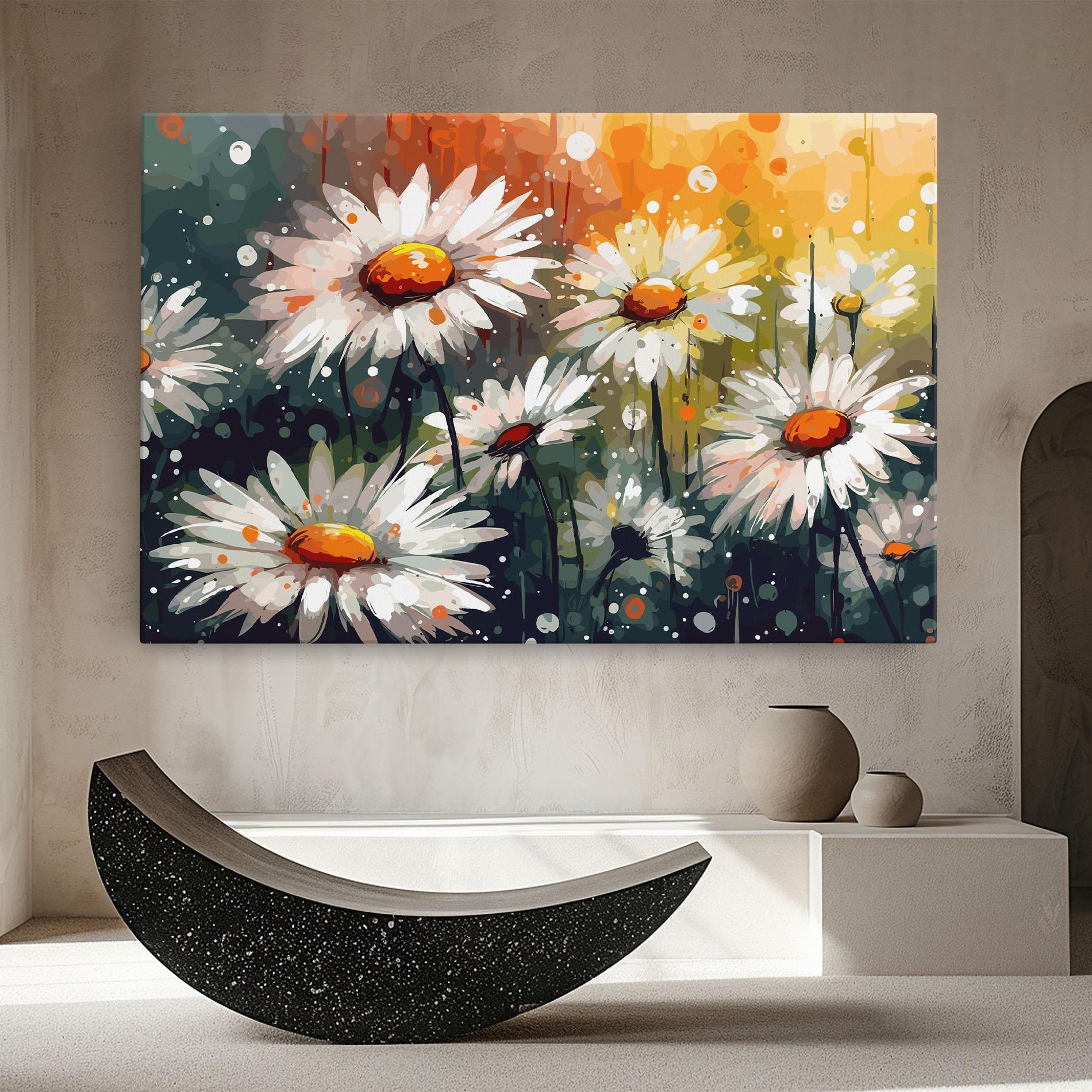 Tablou Canvas Daisy Art mockup 8