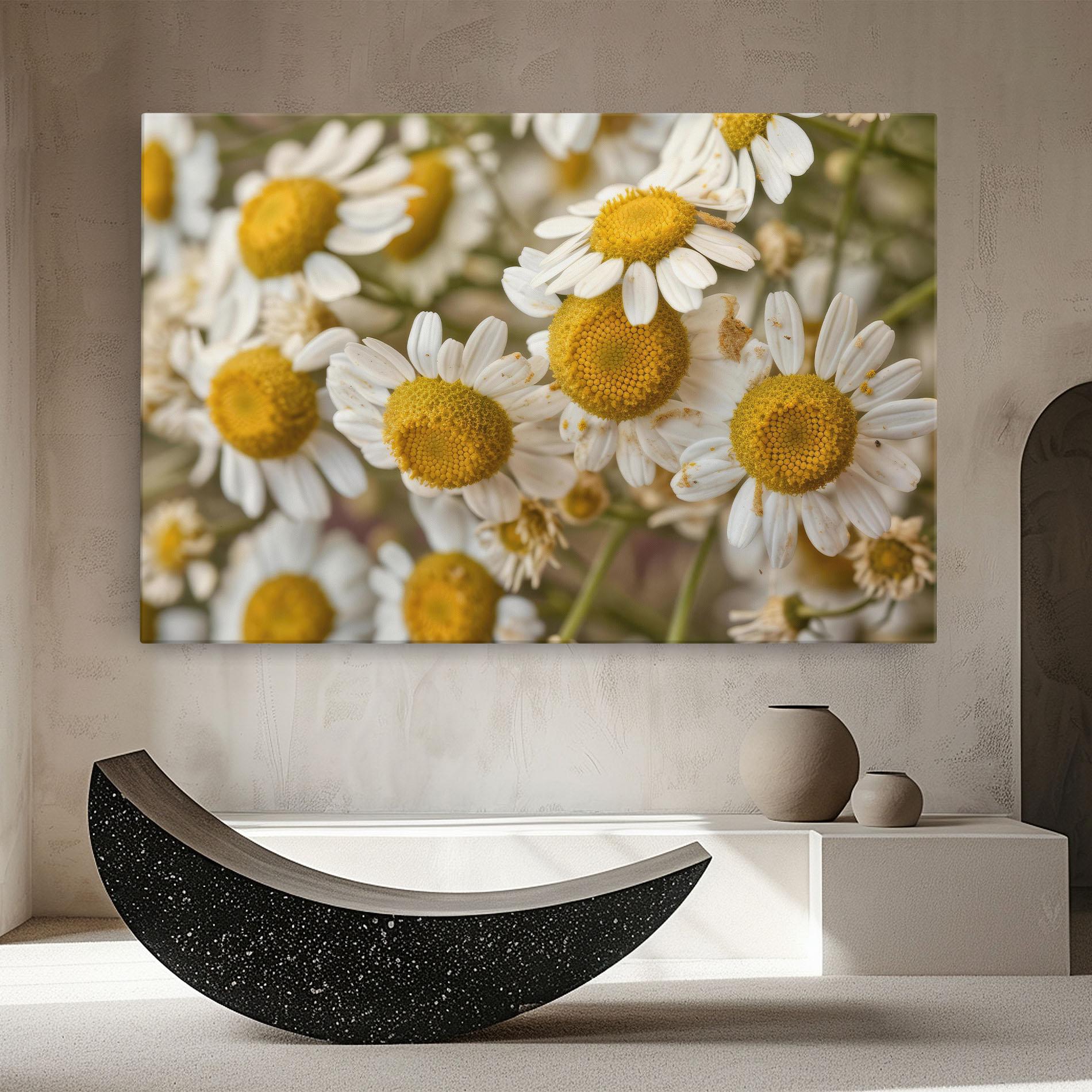 Tablou Canvas Daisy Wall mockup 8