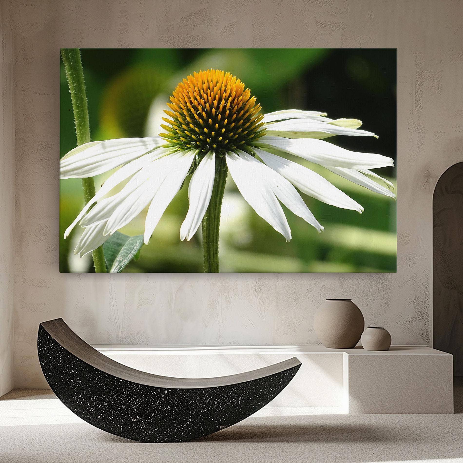 Tablou Canvas Green Daisy mockup 8