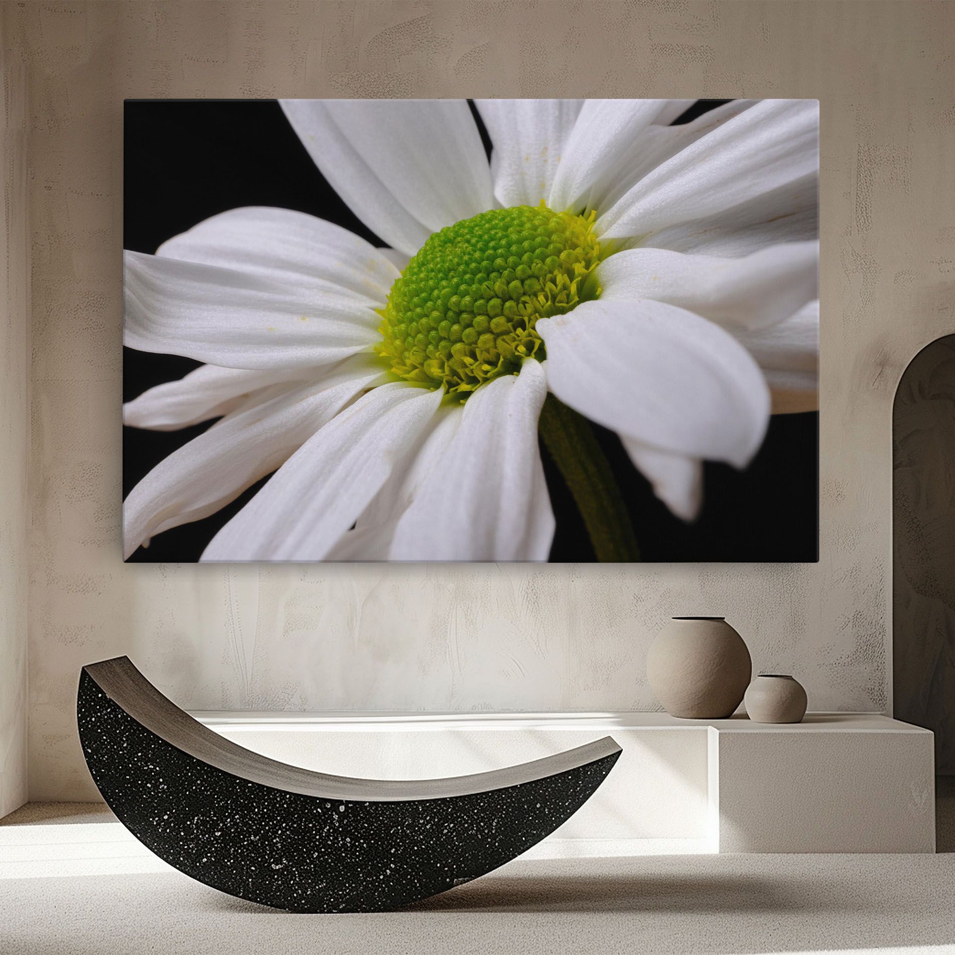 Green Middle Daisy mockup 8