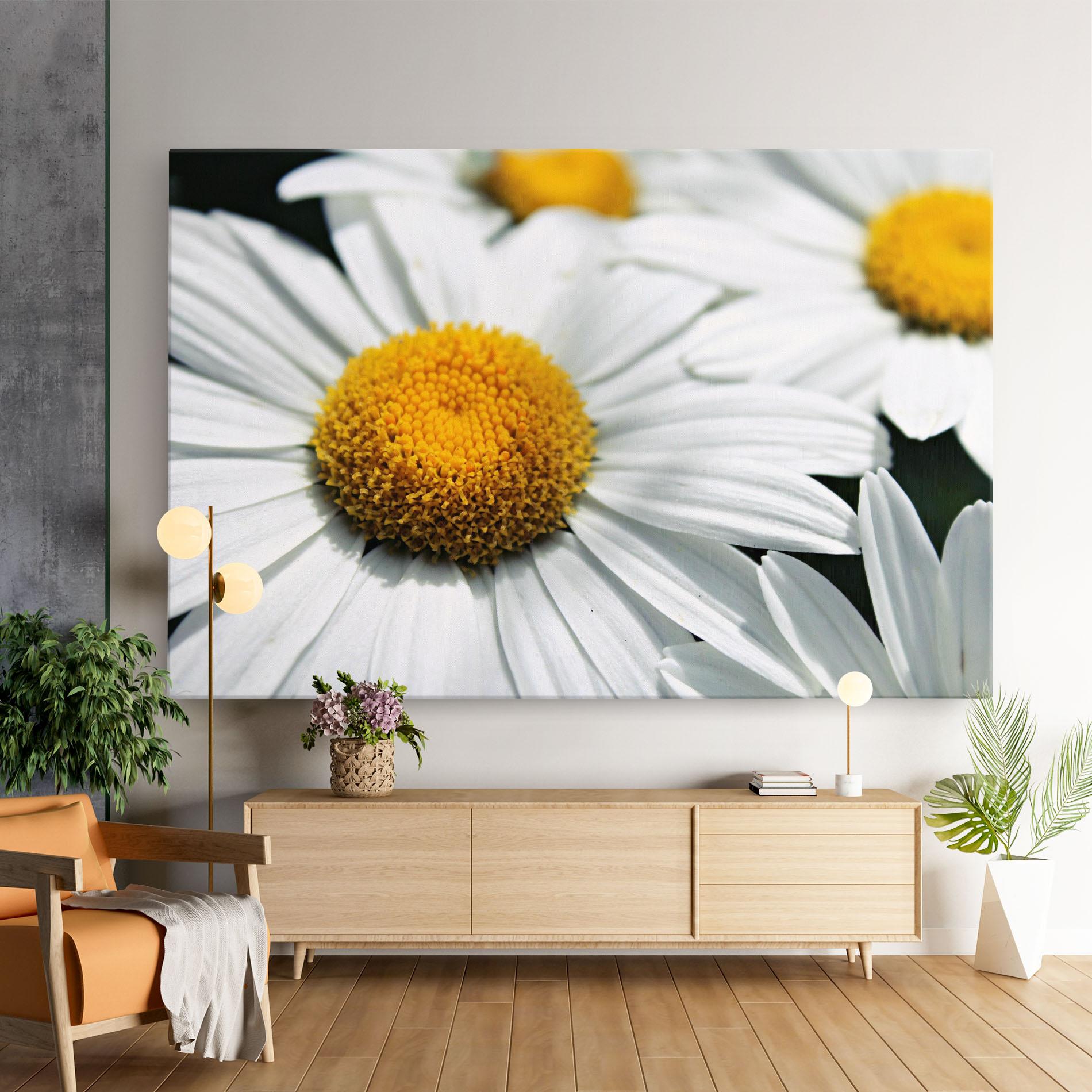 Tablou Canvas Big Daisies mockup 9