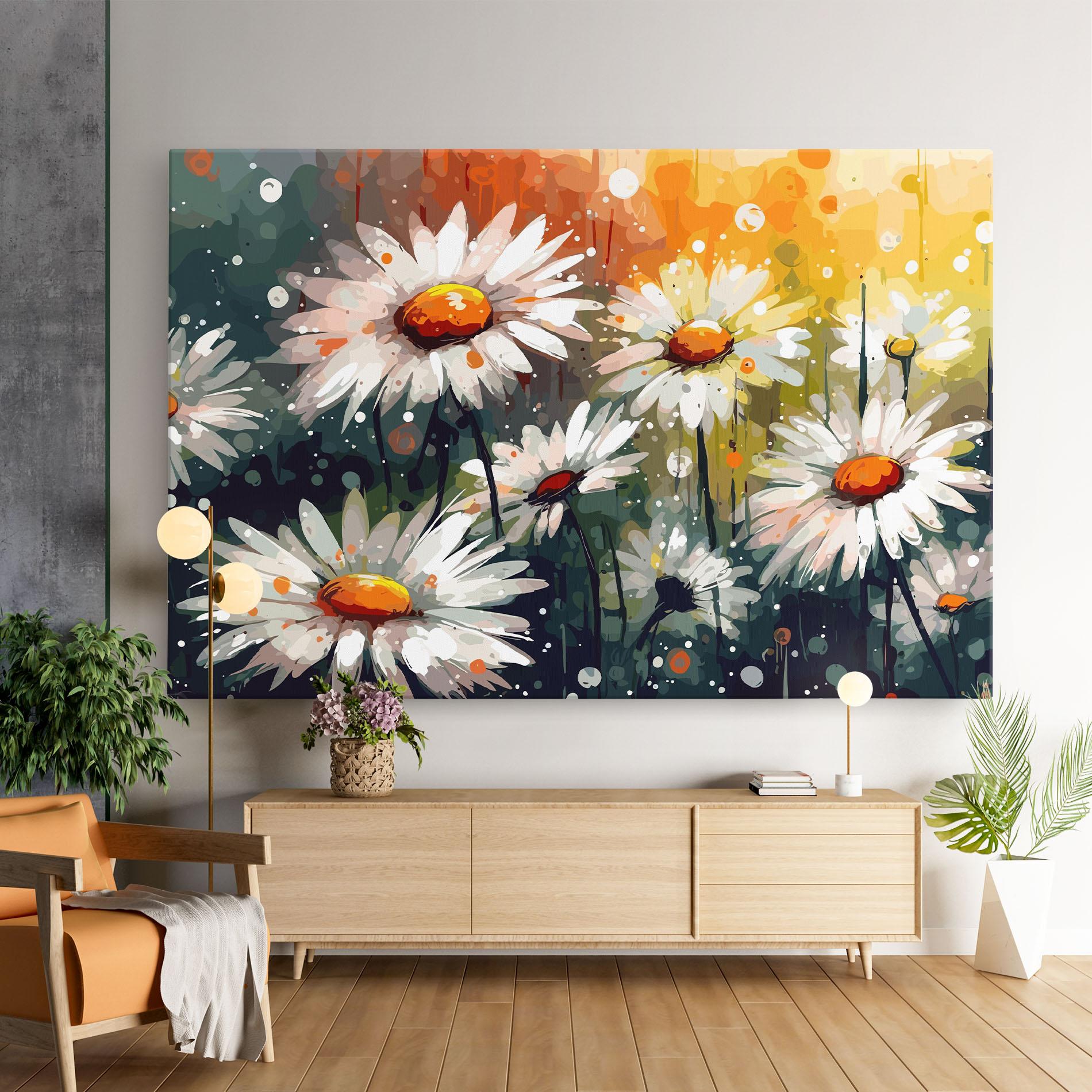 Tablou Canvas Daisy Art mockup 9