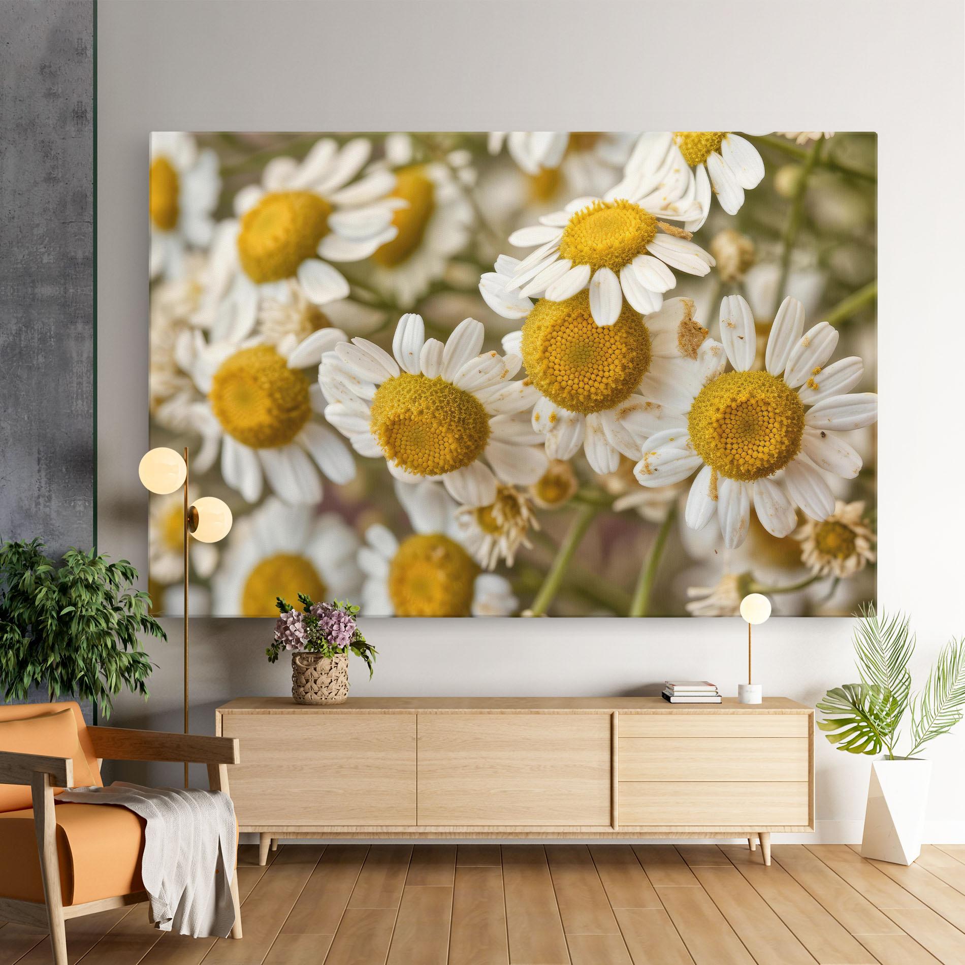 Tablou Canvas Daisy Wall mockup 9