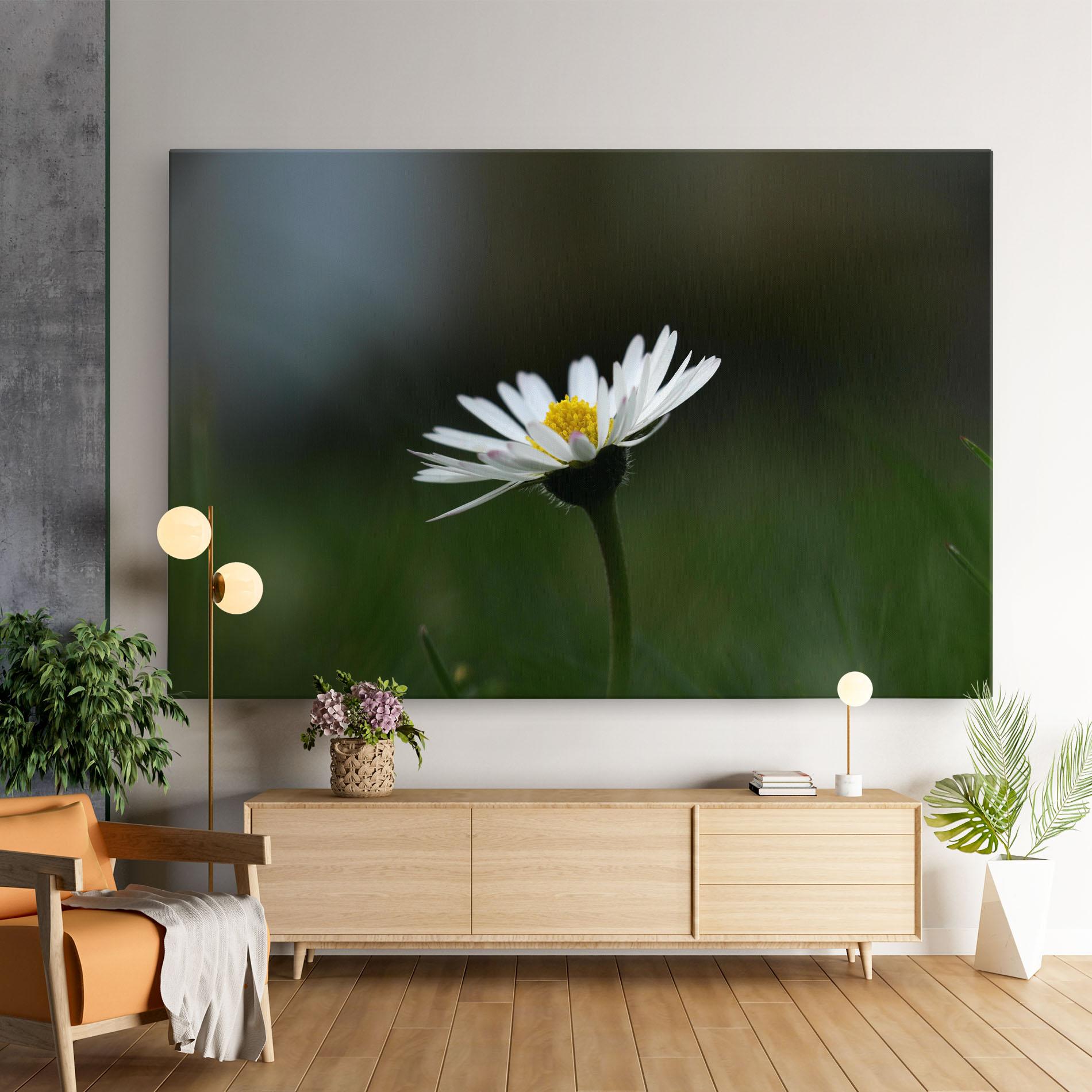 Tablou Canvas Garden Daisy mockup 9