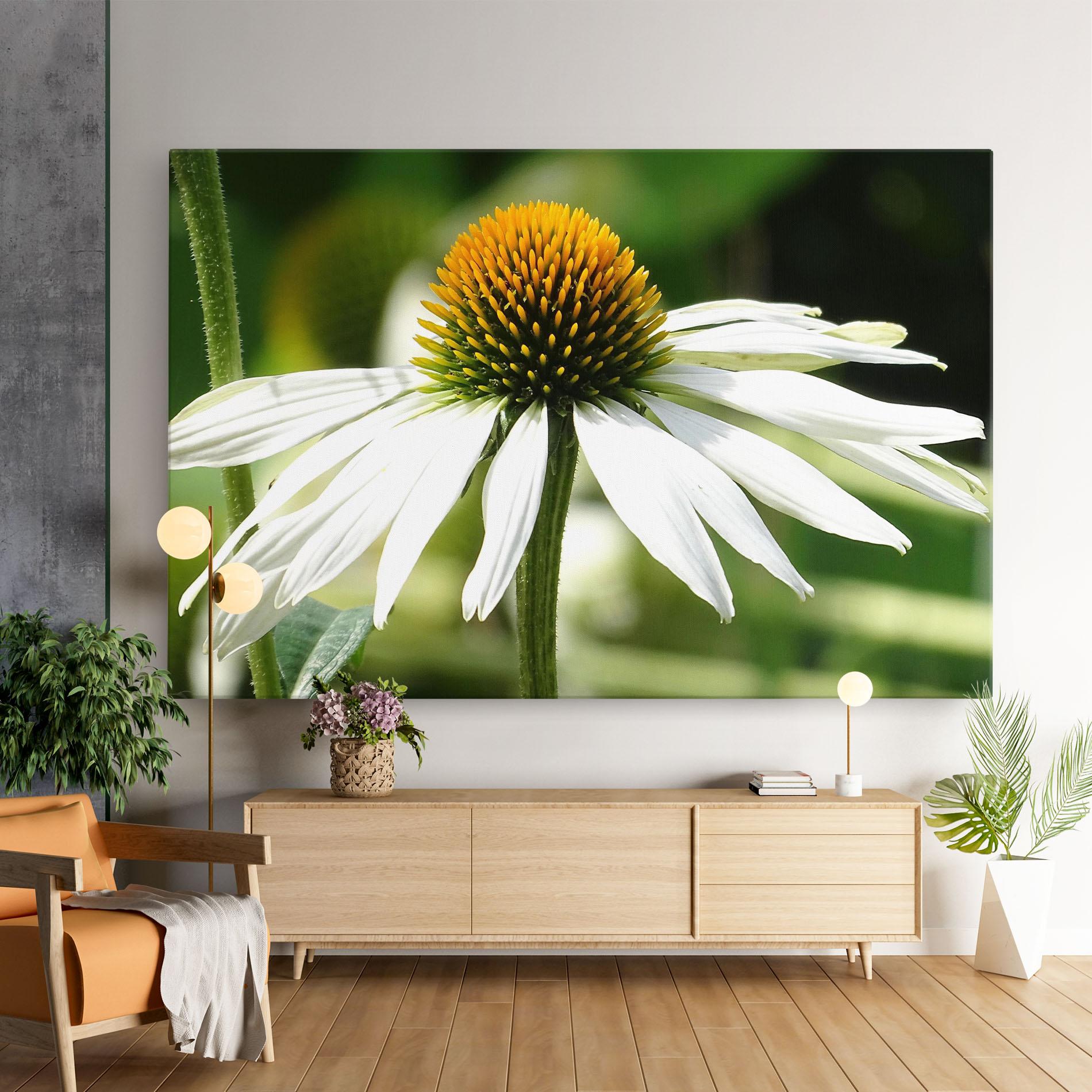 Tablou Canvas Green Daisy mockup 9