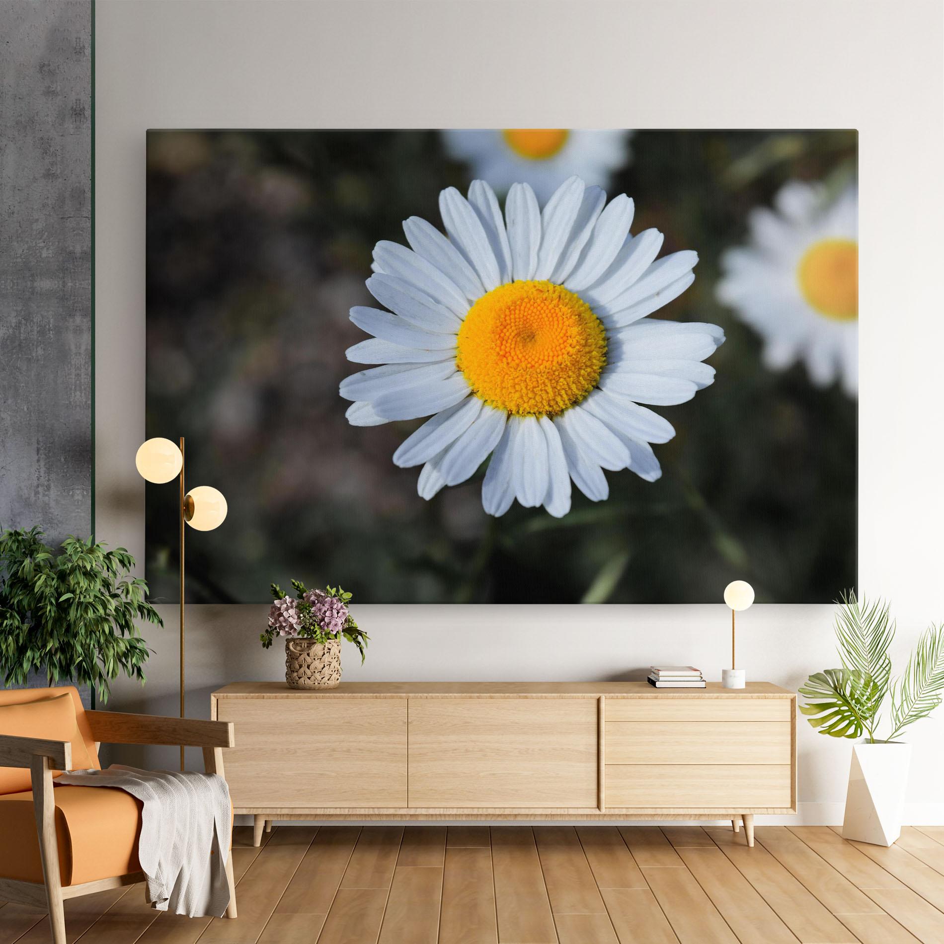 Tablou Canvas Strong Yellow Daisy mockup 9