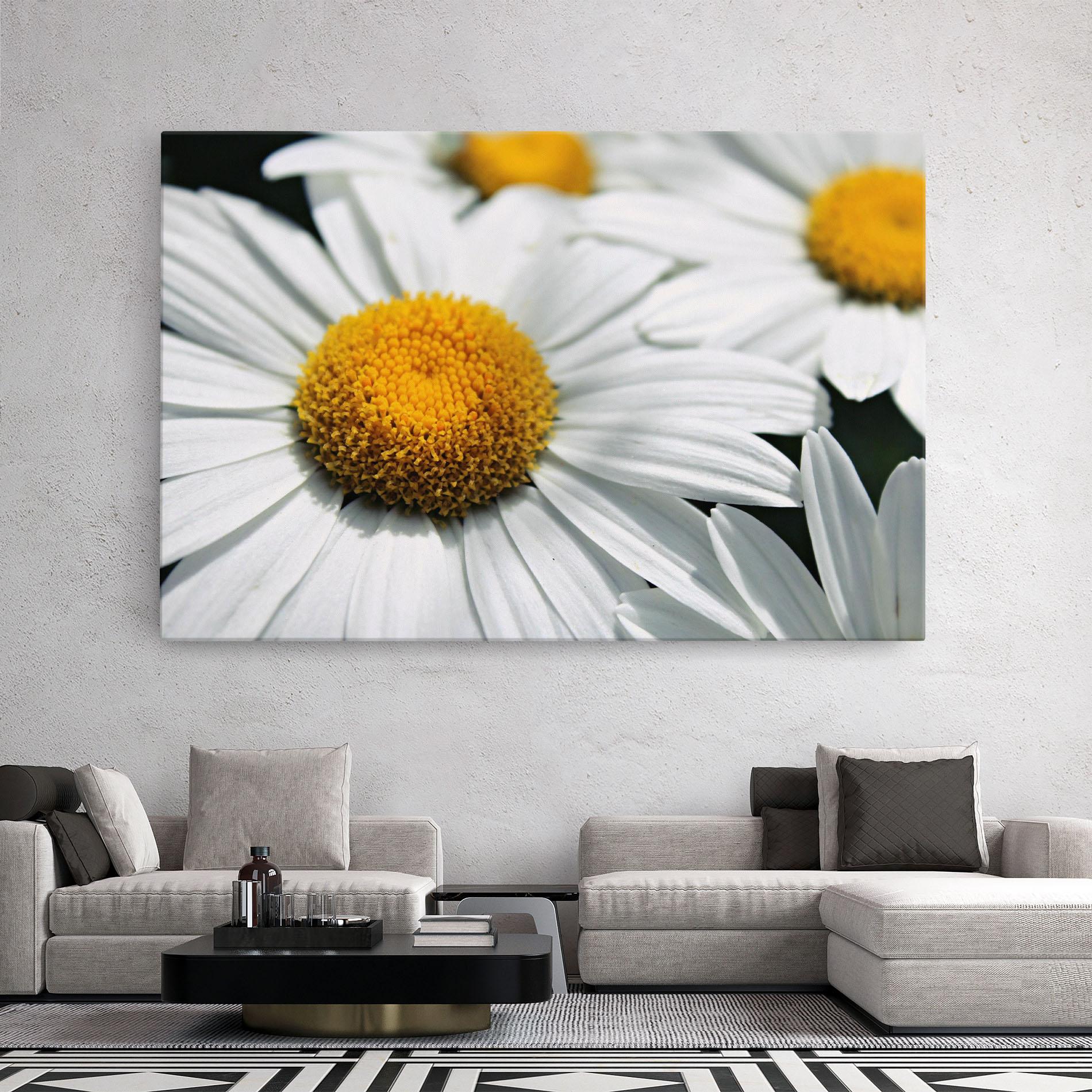 Tablou Canvas Big Daisies mockup 2