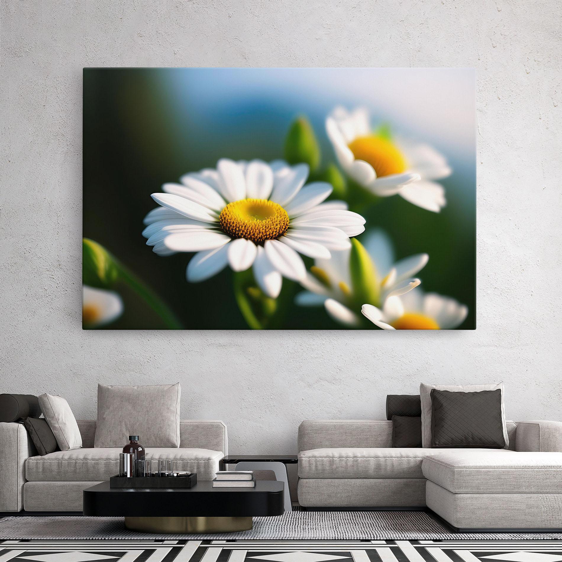 Tablou Canvas Daisy In The Sun mockup 2