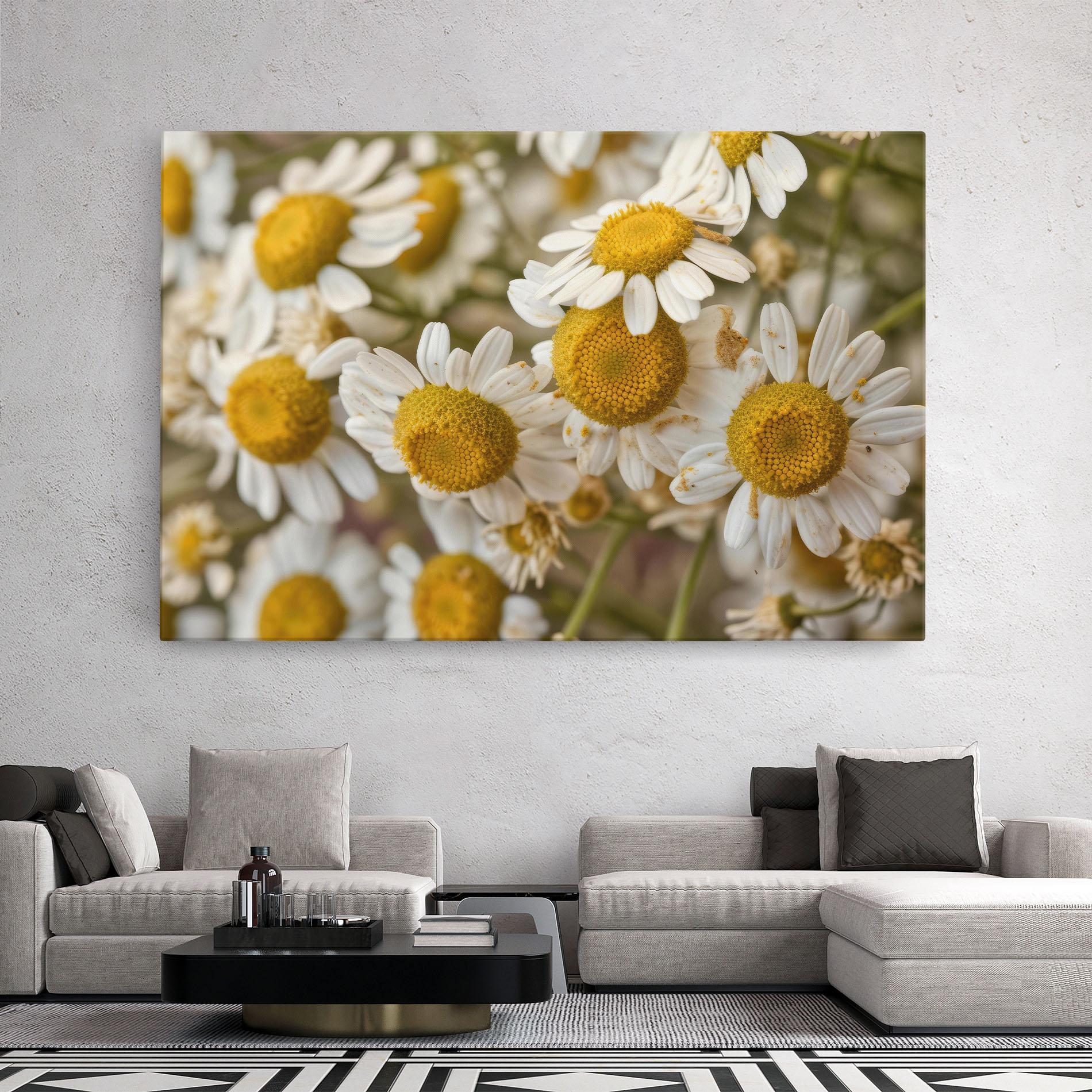 Tablou Canvas Daisy Wall mockup 2