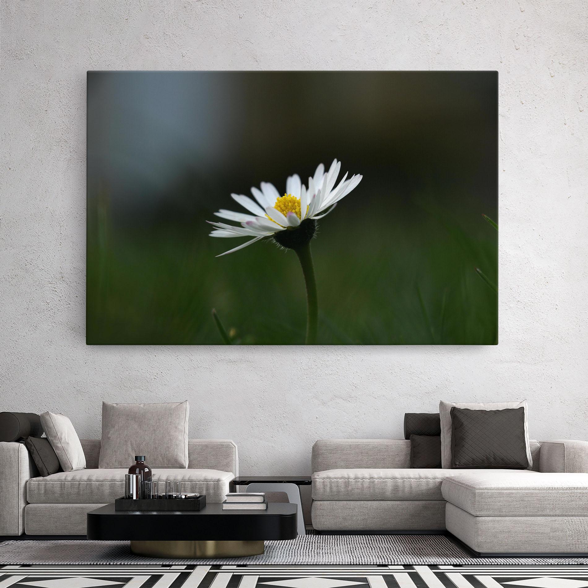 Tablou Canvas Garden Daisy mockup 2