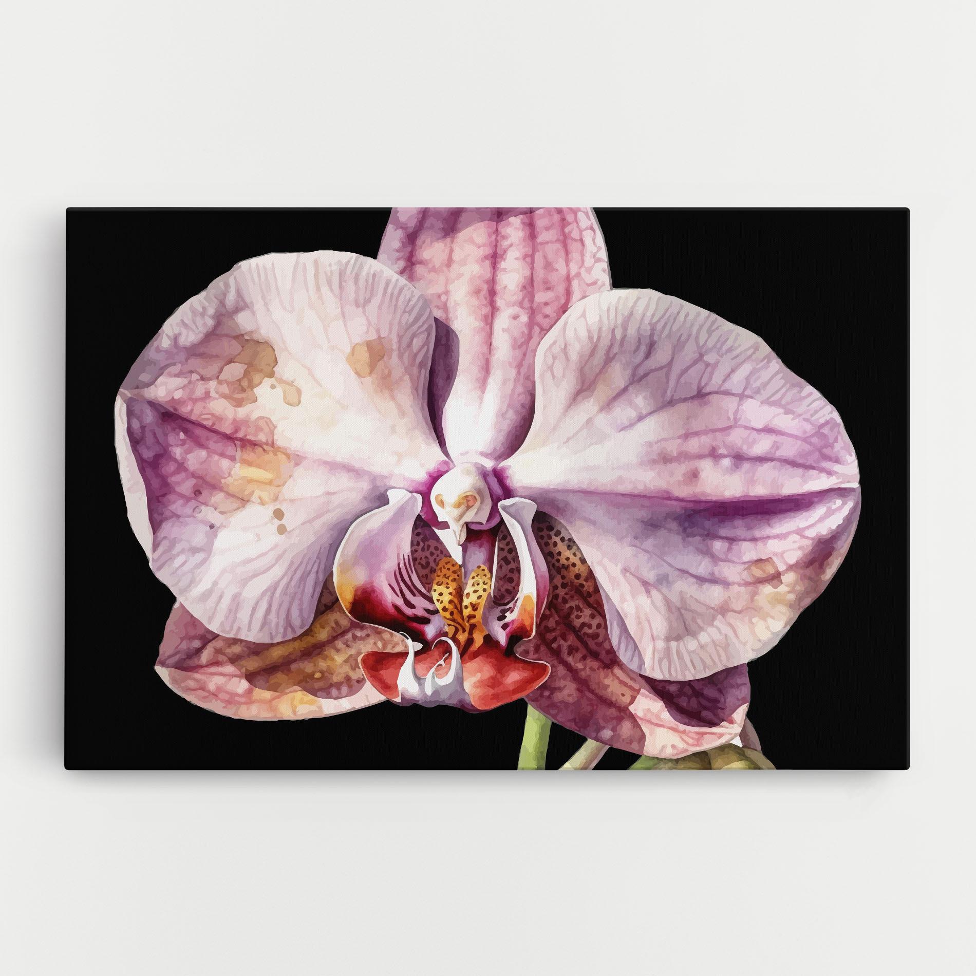 Tablou Canvas Painted Orchid mockup 0