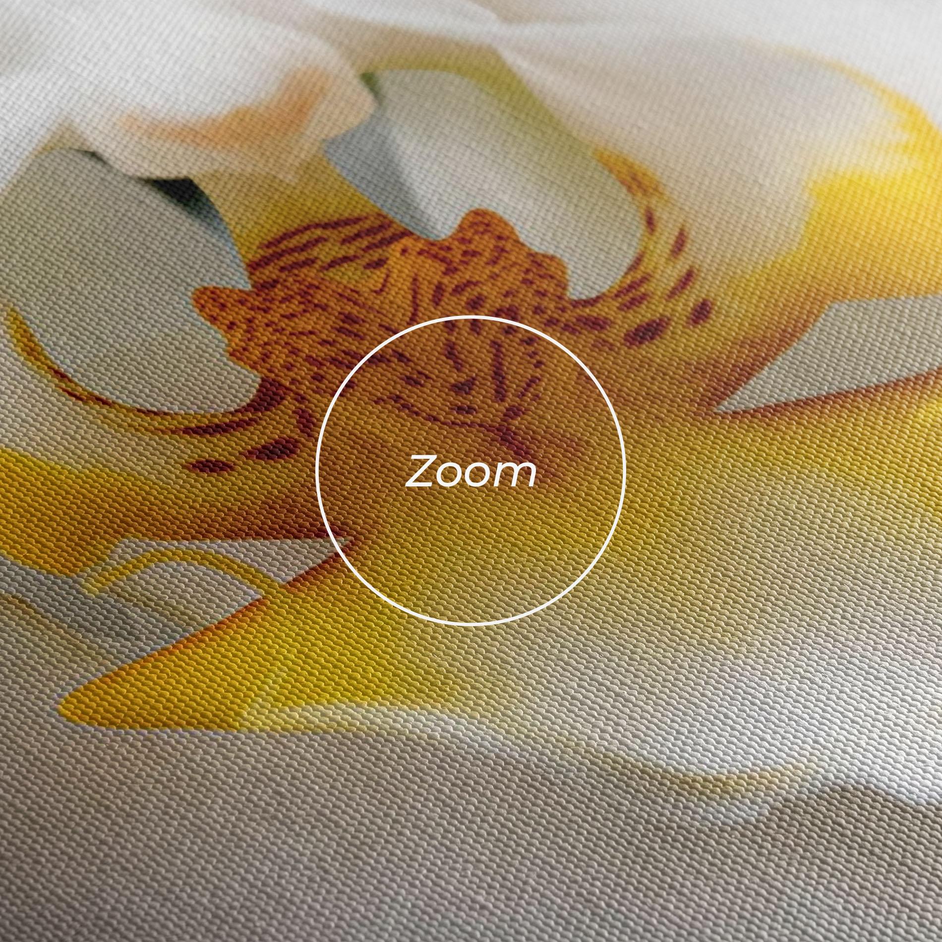 Tablou Canvas Big Orchid Close Up mockup 3