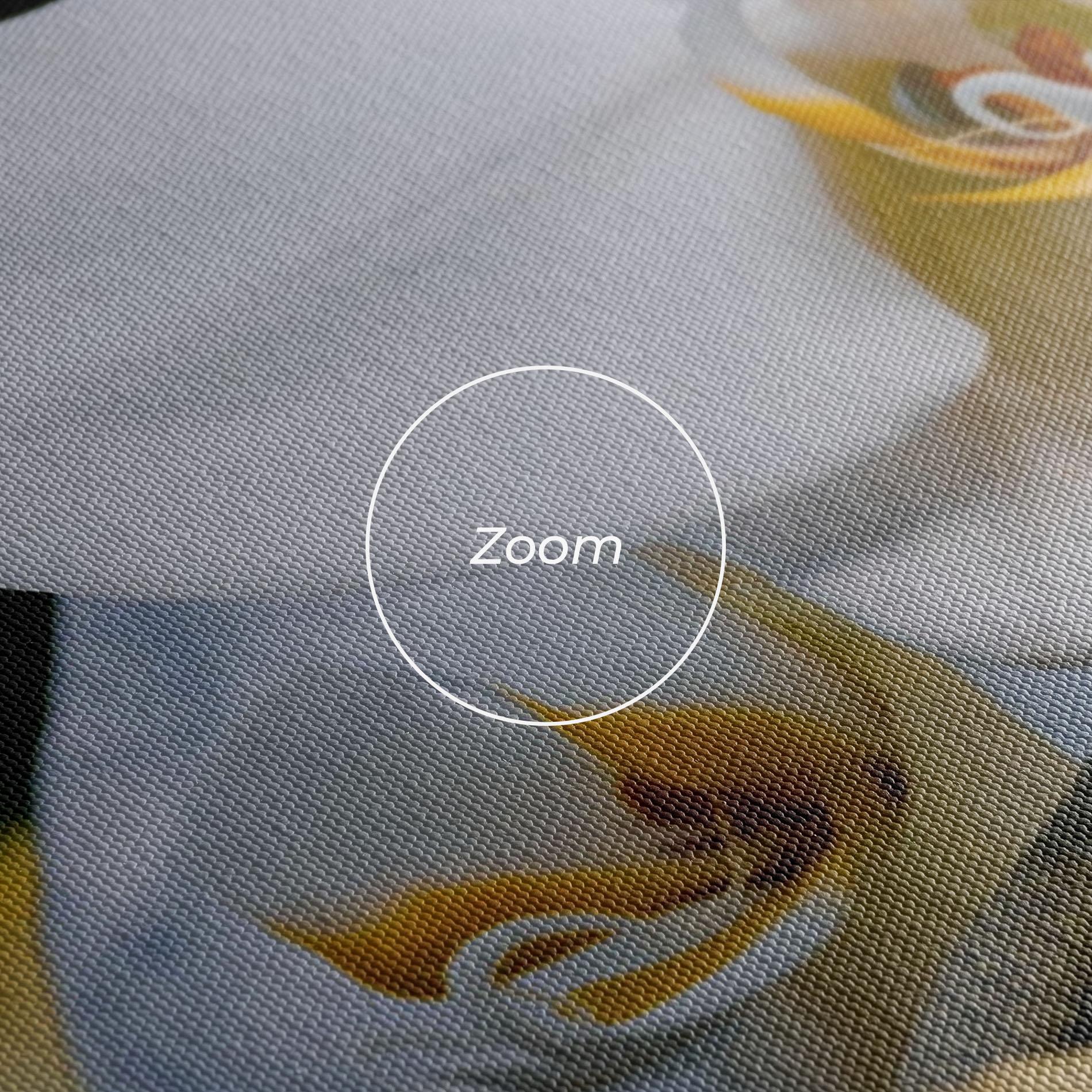 Tablou Canvas Cream Orchid In Nature mockup 3