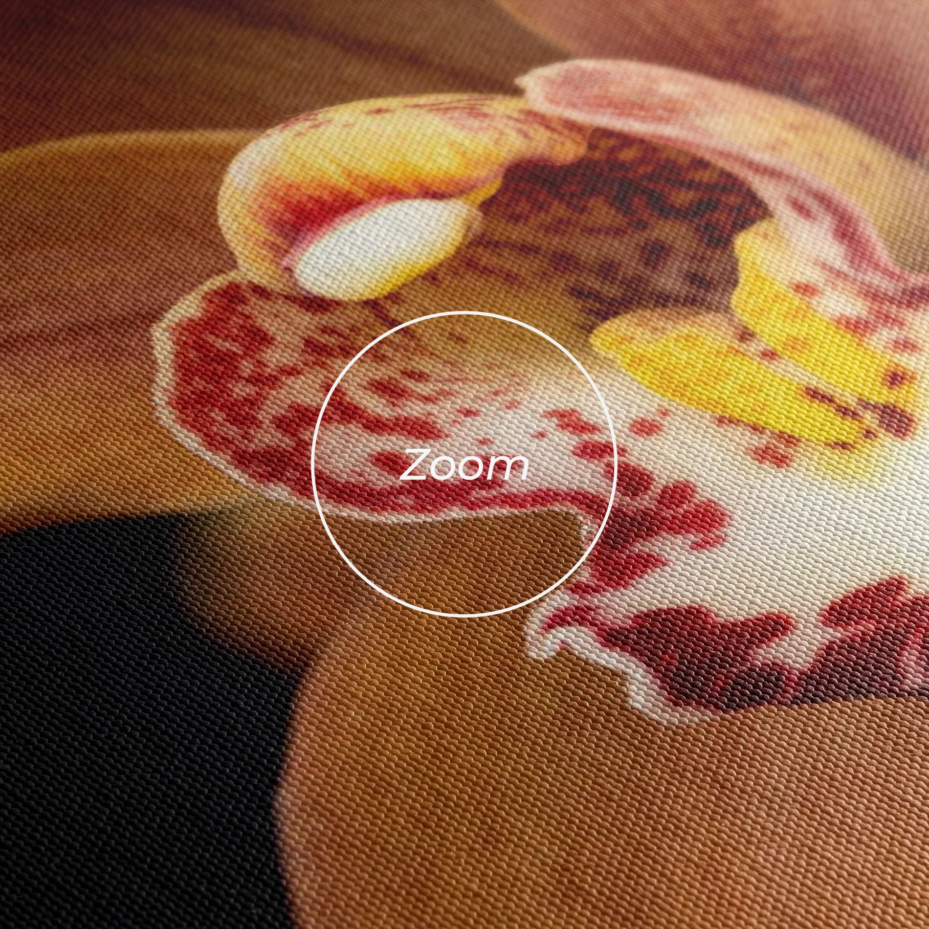 Tablou Canvas Dirty Orange Orchid mockup 3