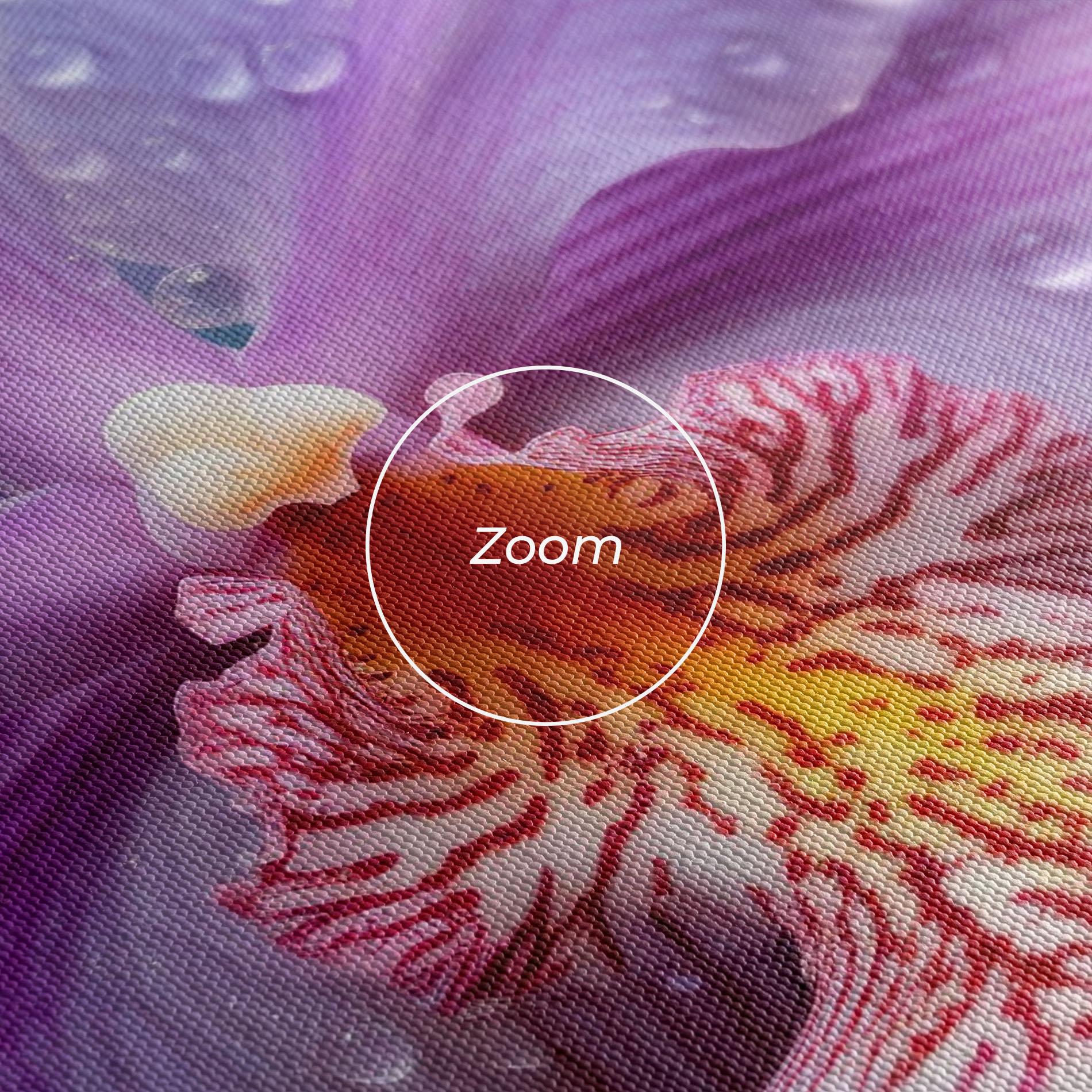 Tablou Canvas Orchid In Rain mockup 3