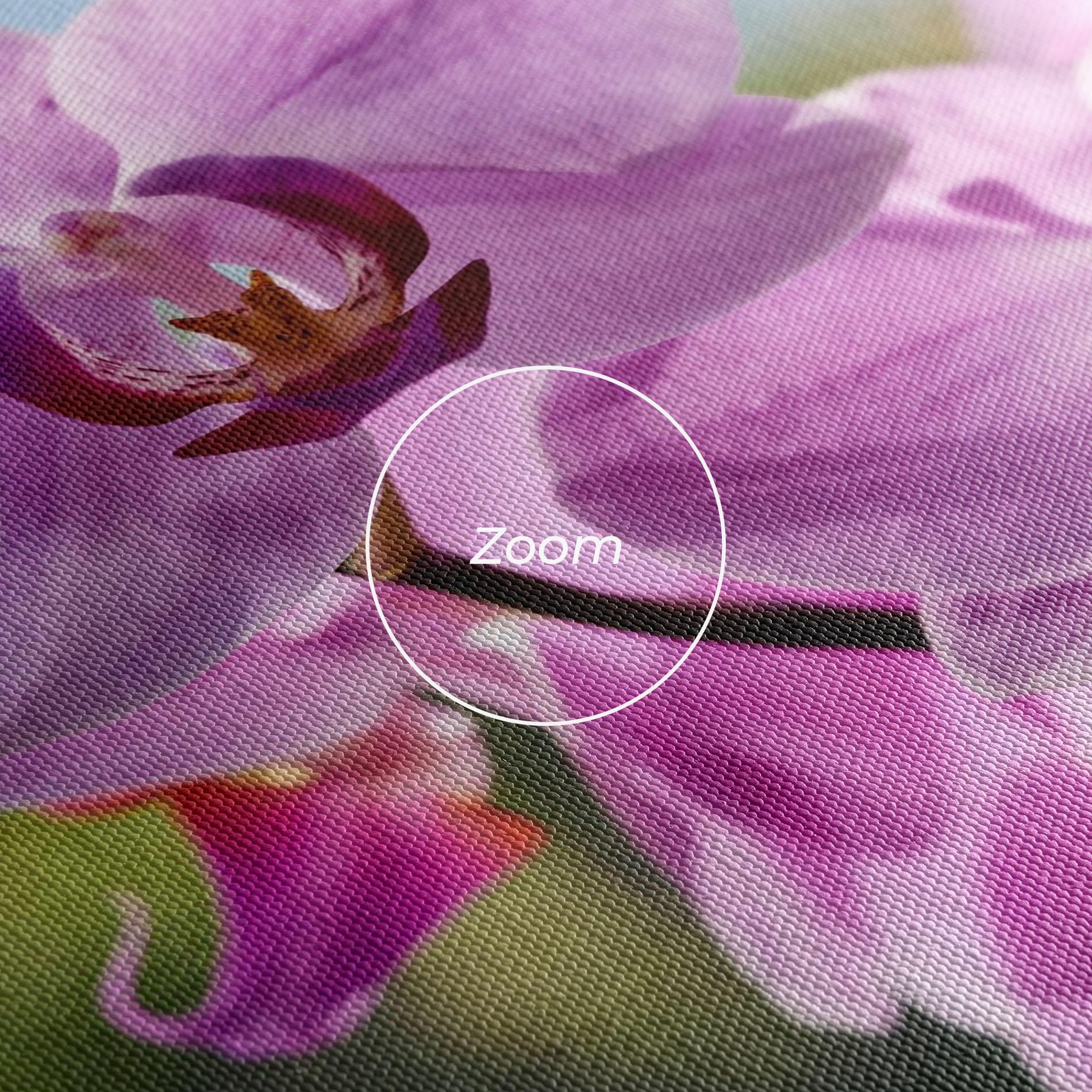 Tablou Canvas Orchids In The Garden mockup 3