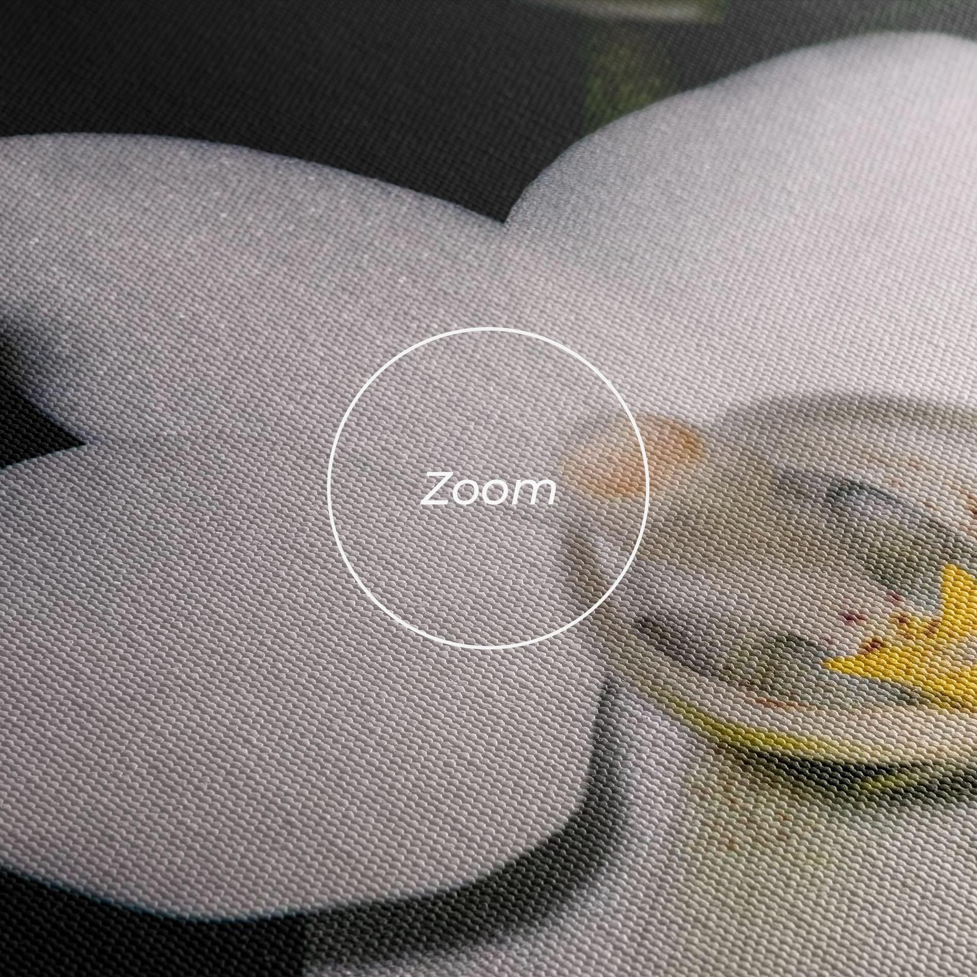 Tablou Canvas Orchids On Black mockup 3