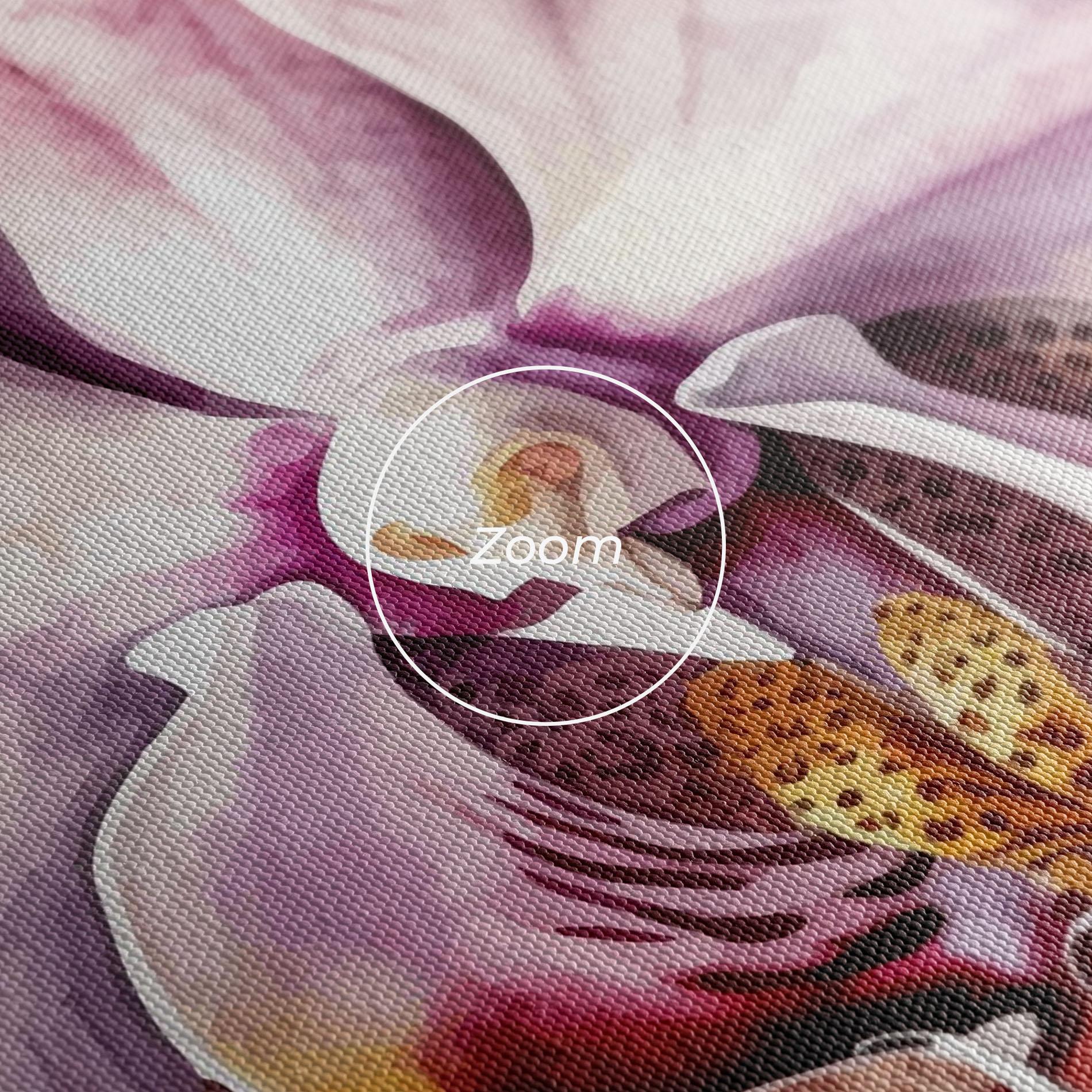 Tablou Canvas Painted Orchid mockup 3