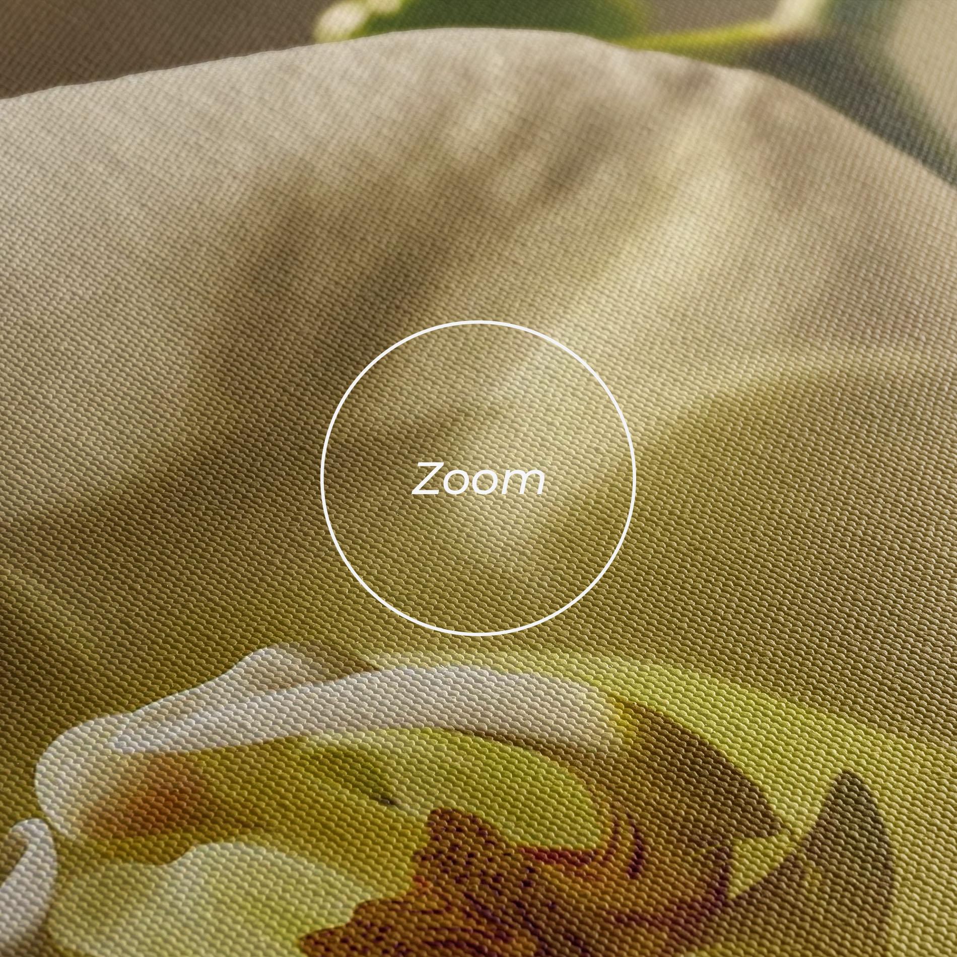 Tablou Canvas Pastel Yellow Orchid In Garden mockup 3