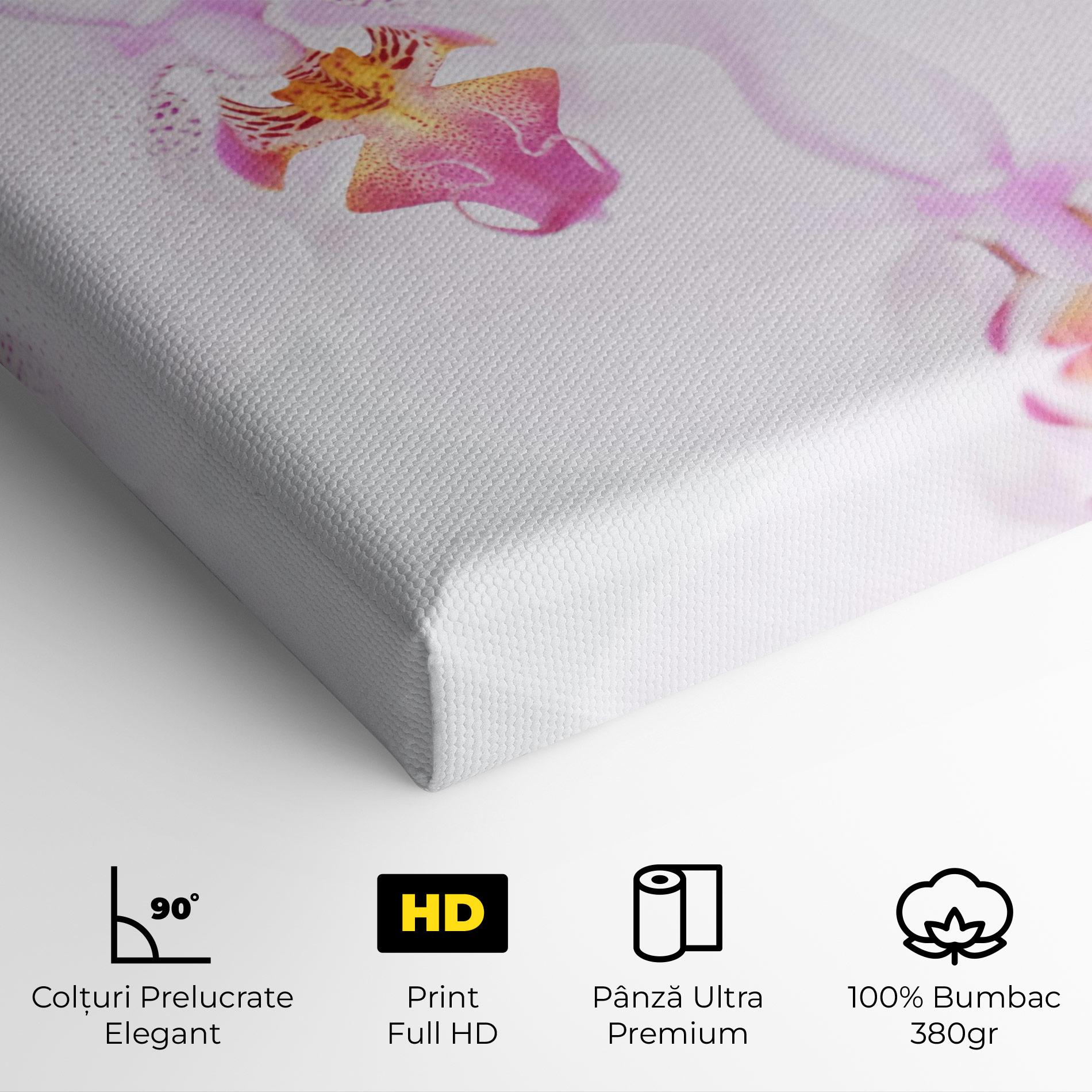 Tablou Canvas Light Purple Orchid mockup 4