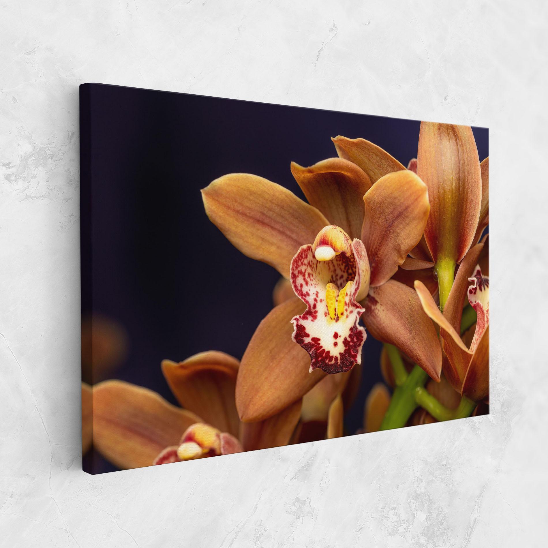 Tablou Canvas Dirty Orange Orchid mockup 1