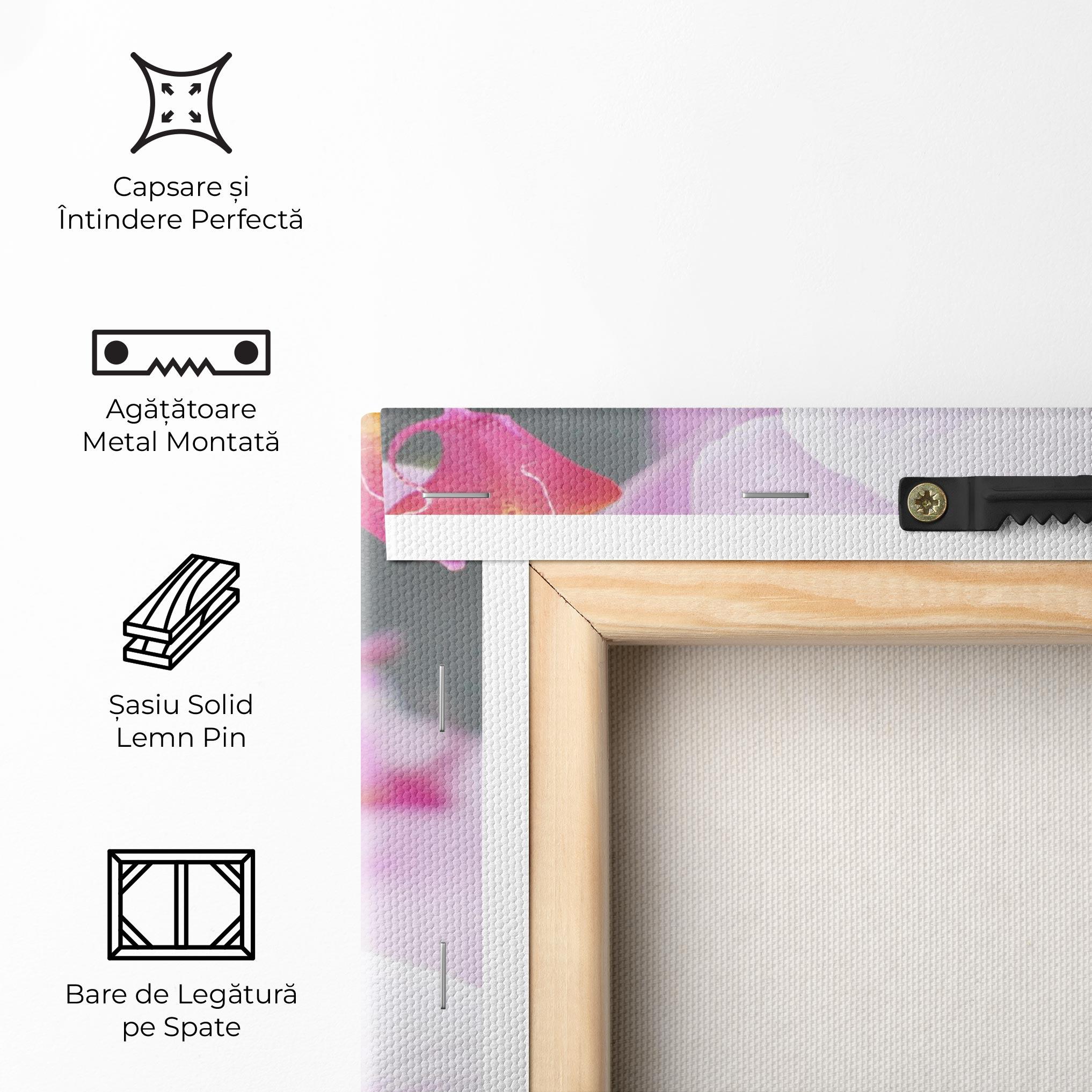 Tablou Canvas Light Purple Orchid mockup 5