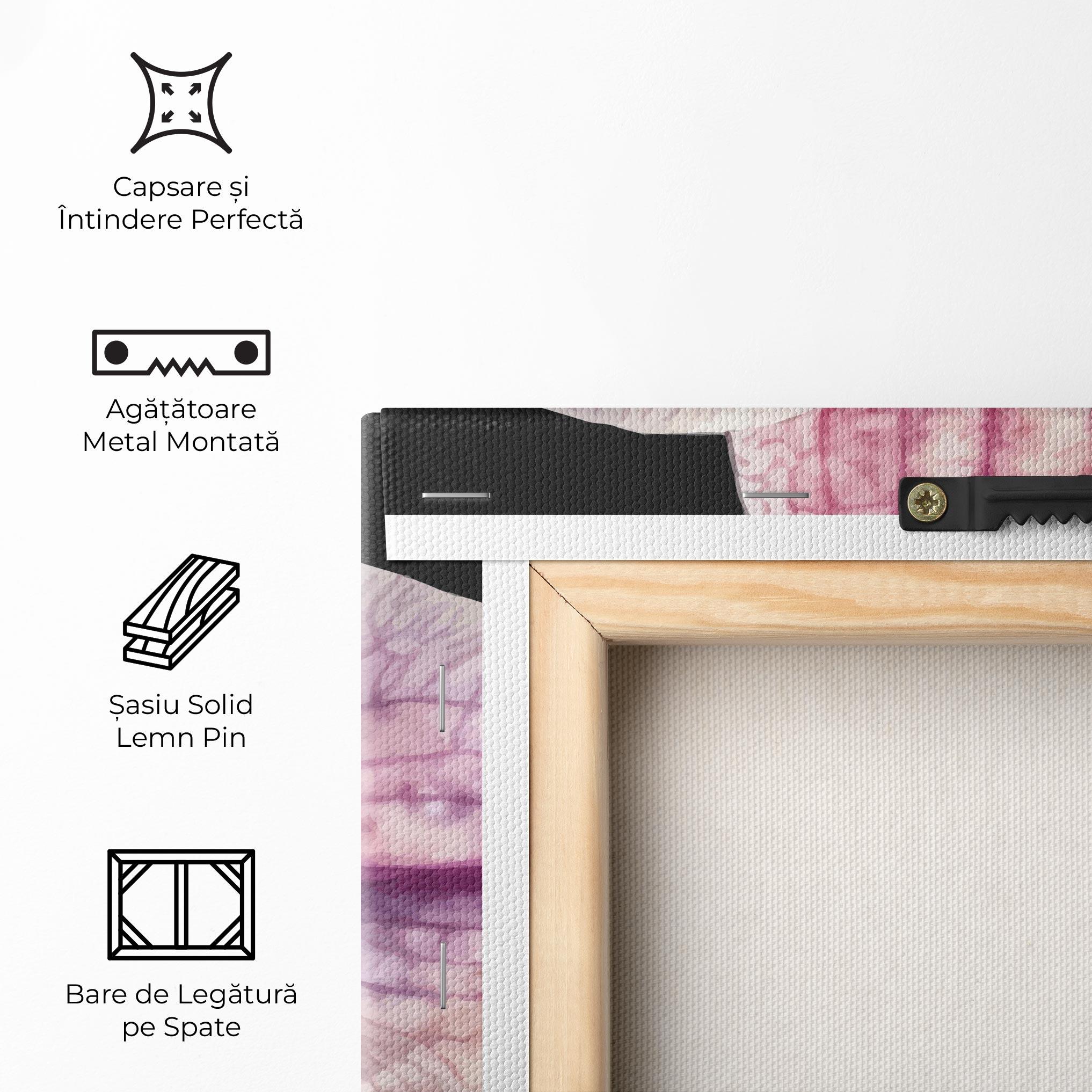 Tablou Canvas Painted Orchid mockup 5