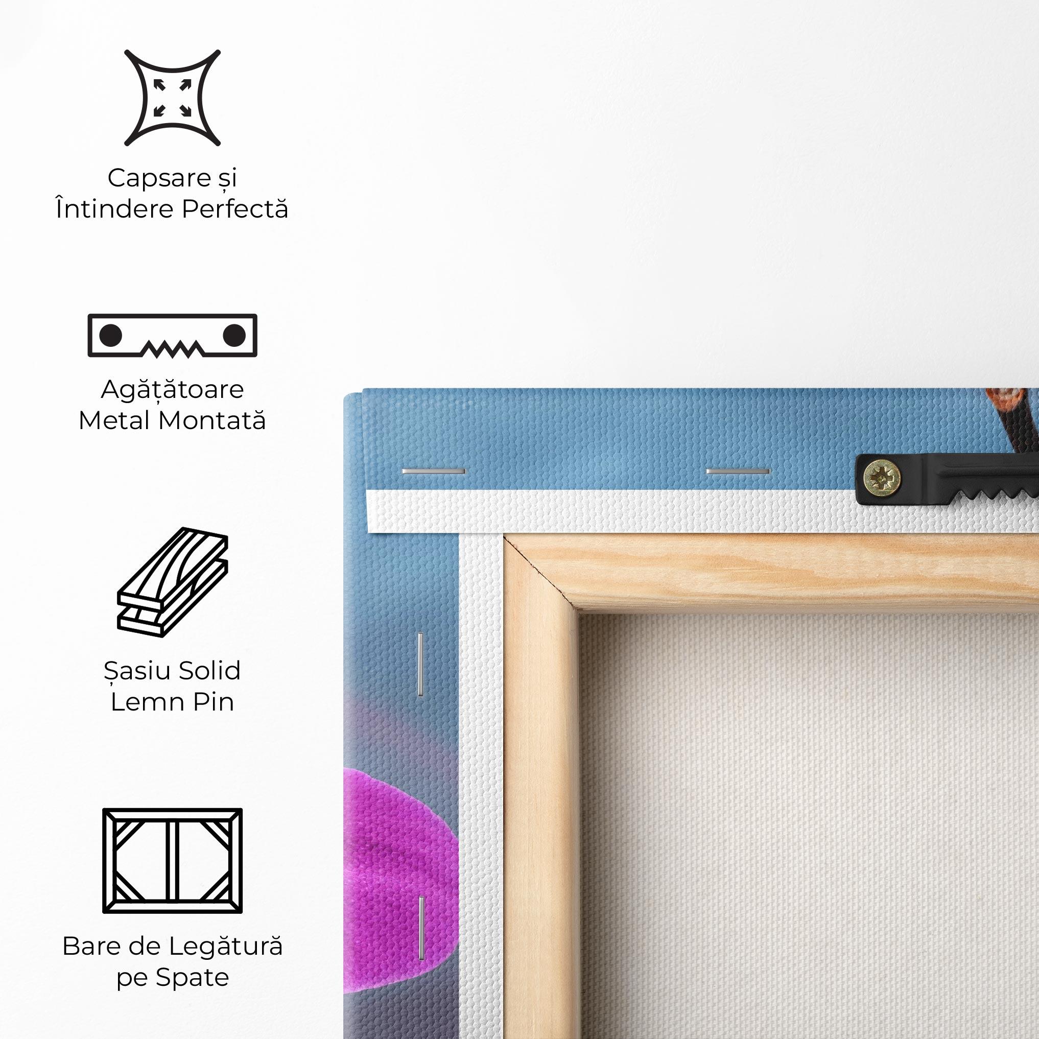 Tablou Canvas Sky Purple Orchid mockup 5