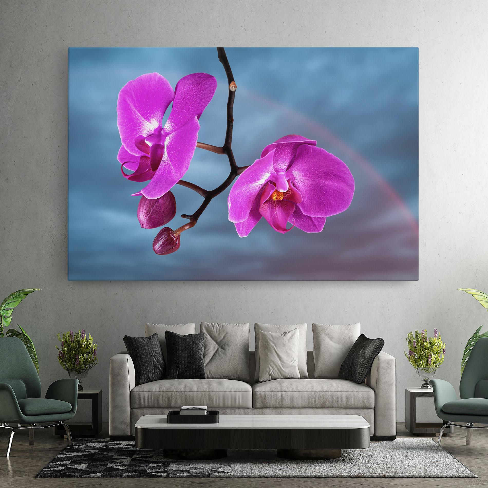 Tablou Canvas Sky Purple Orchid mockup 7