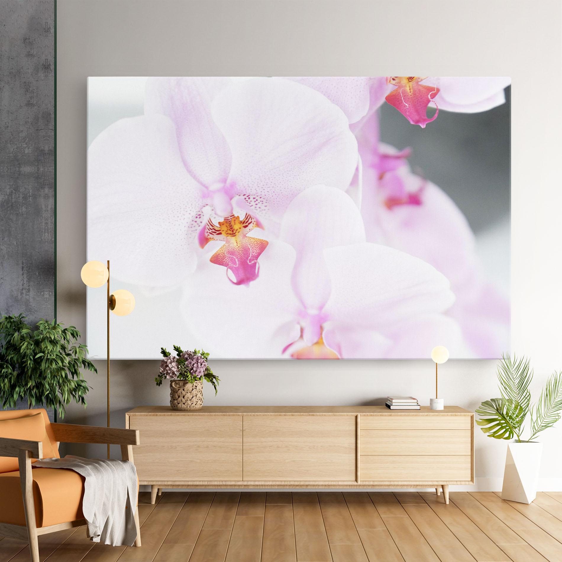 Tablou Canvas Light Purple Orchid mockup 9