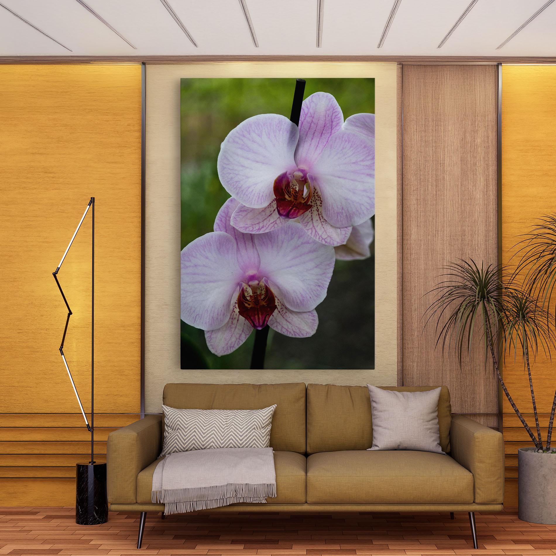 Tablou Canvas Garden Light Purple Orchid mockup 9