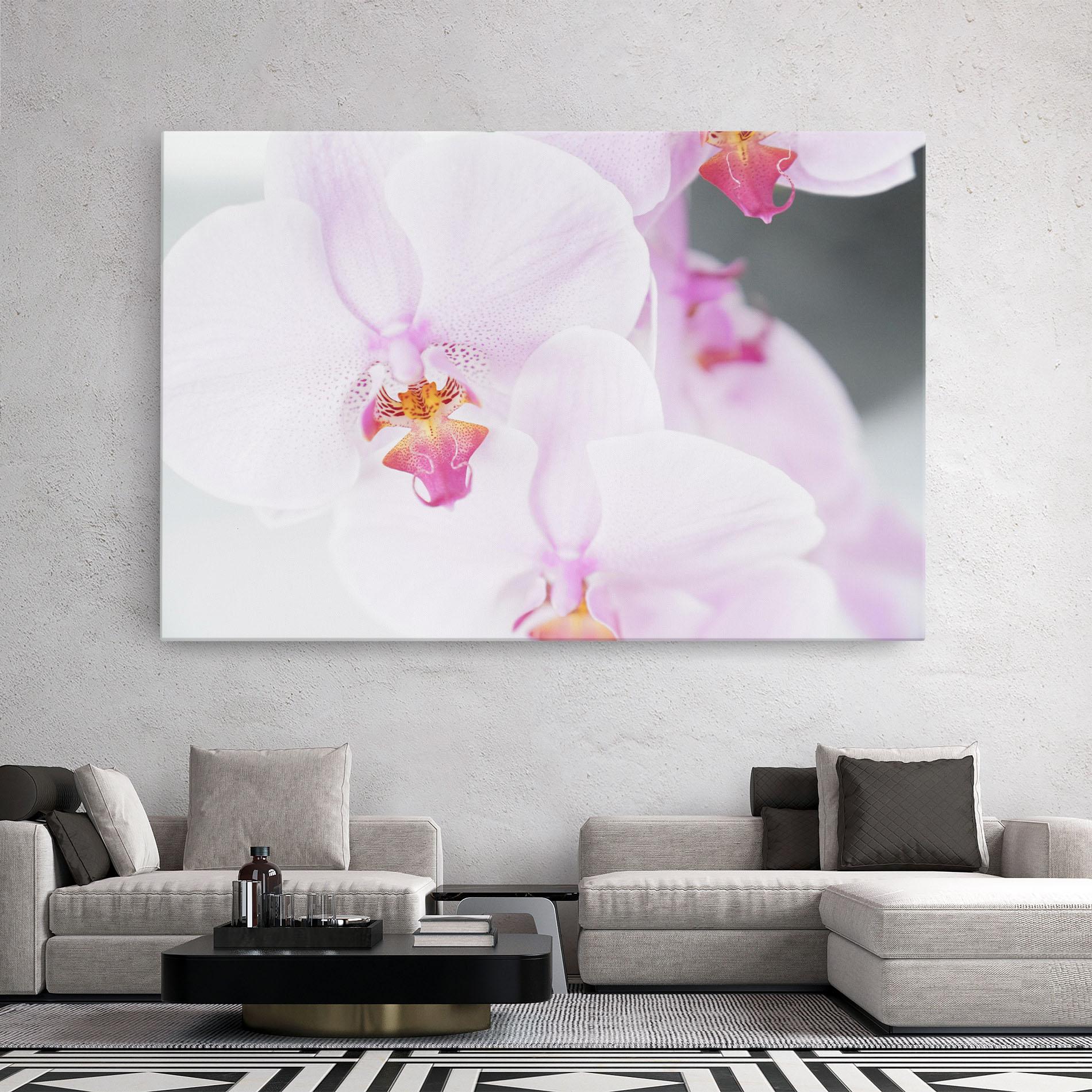 Tablou Canvas Light Purple Orchid mockup 2