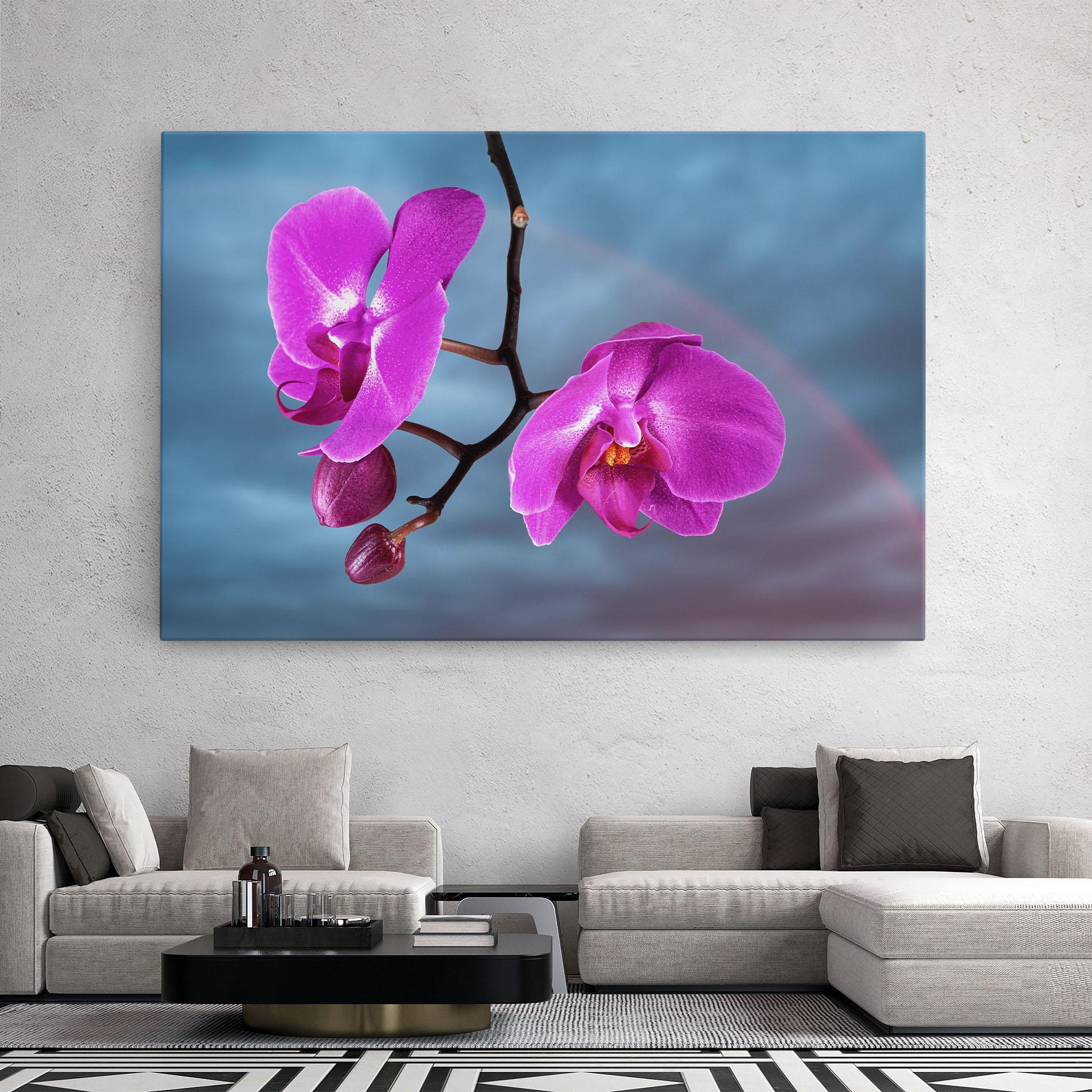 Tablou Canvas Sky Purple Orchid mockup 2