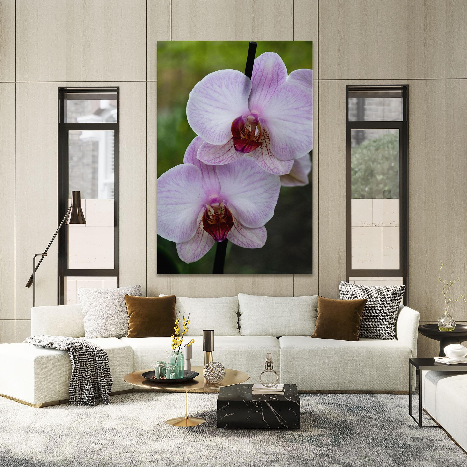 Tablou Canvas Garden Light Purple Orchid mockup 2