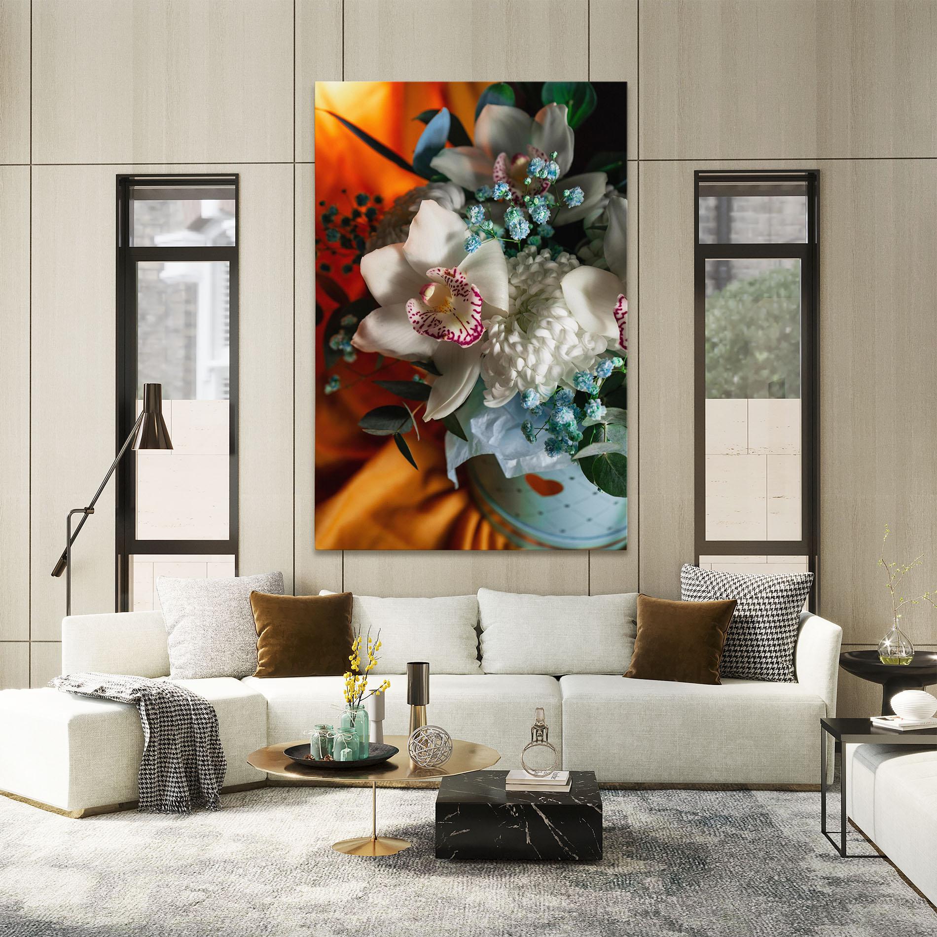 Tablou Canvas Orchid In Vase mockup 2