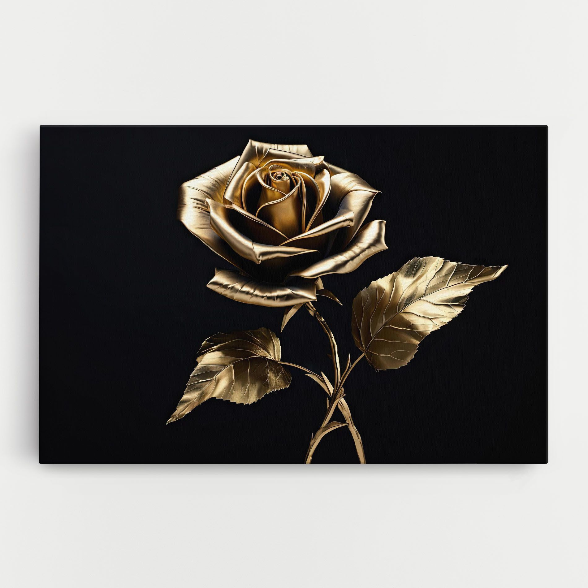 Beautiful Golden Rose mockup 0