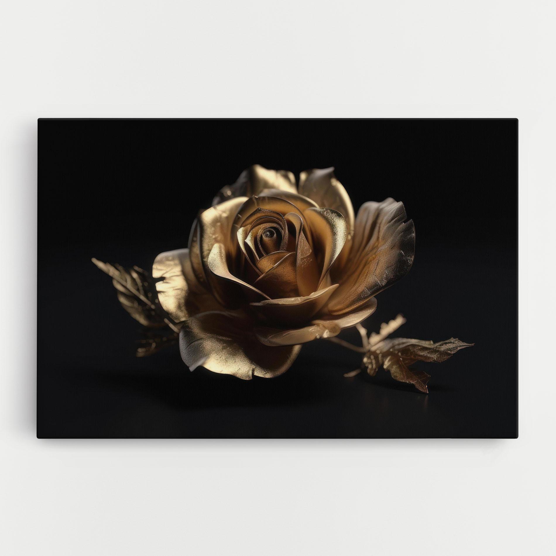 Tablou Canvas Gold Rose mockup 0