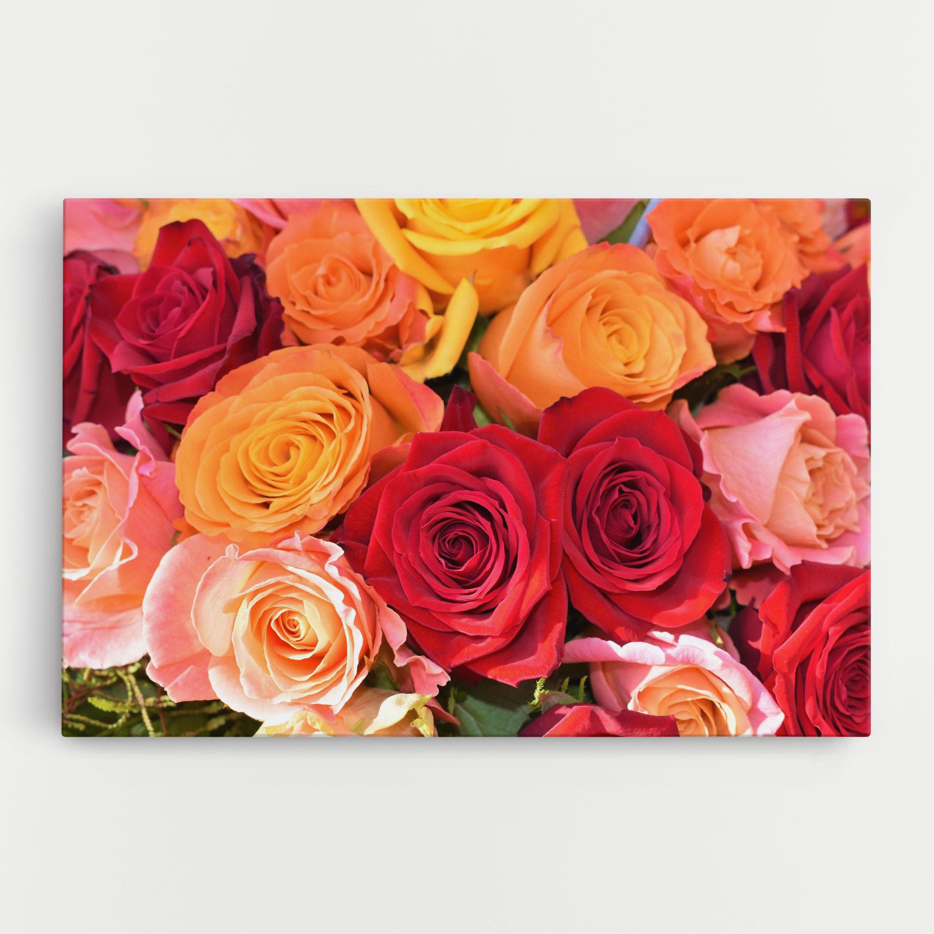 Tablou Canvas Mixed Roses mockup 0