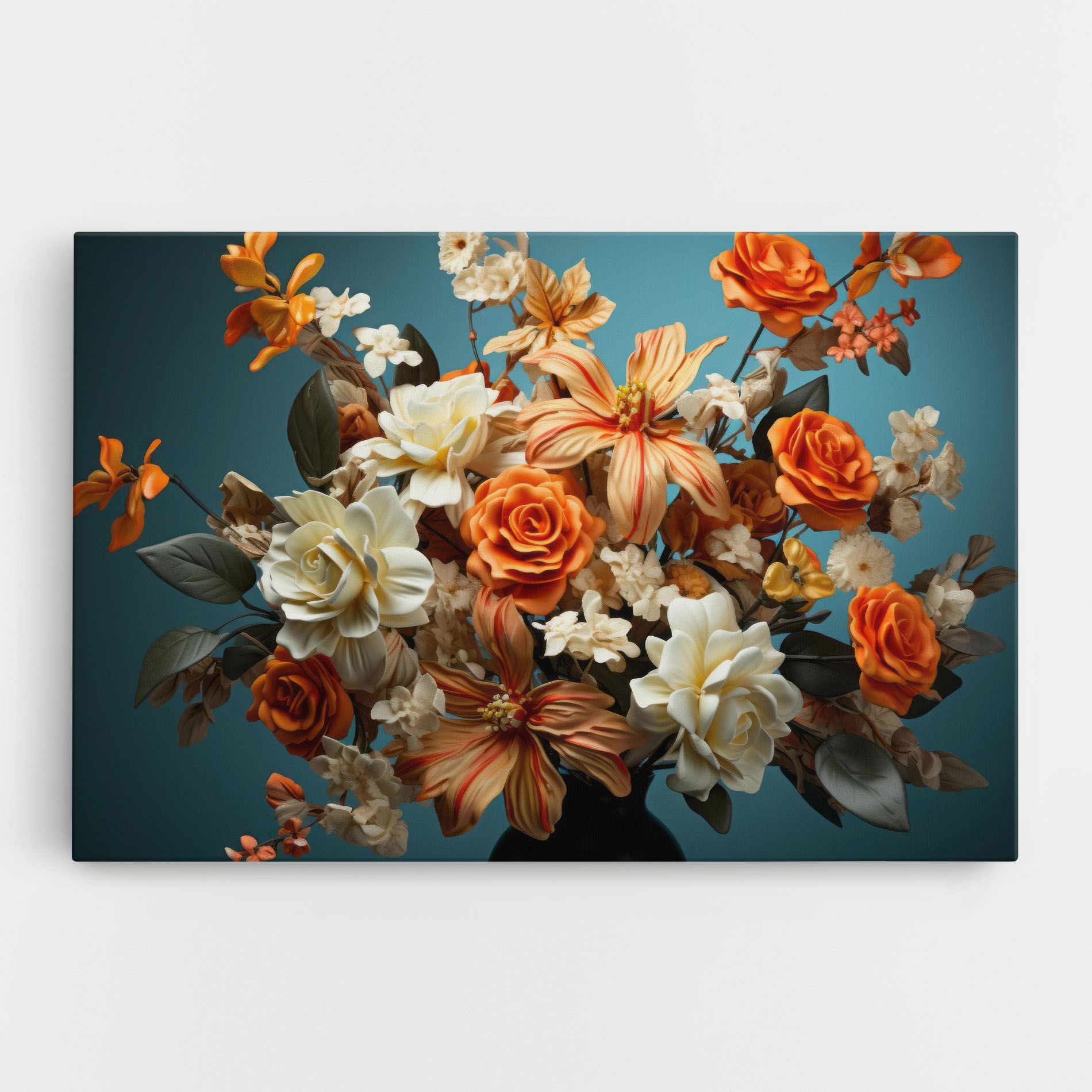 Orange Cream Rose mockup 0