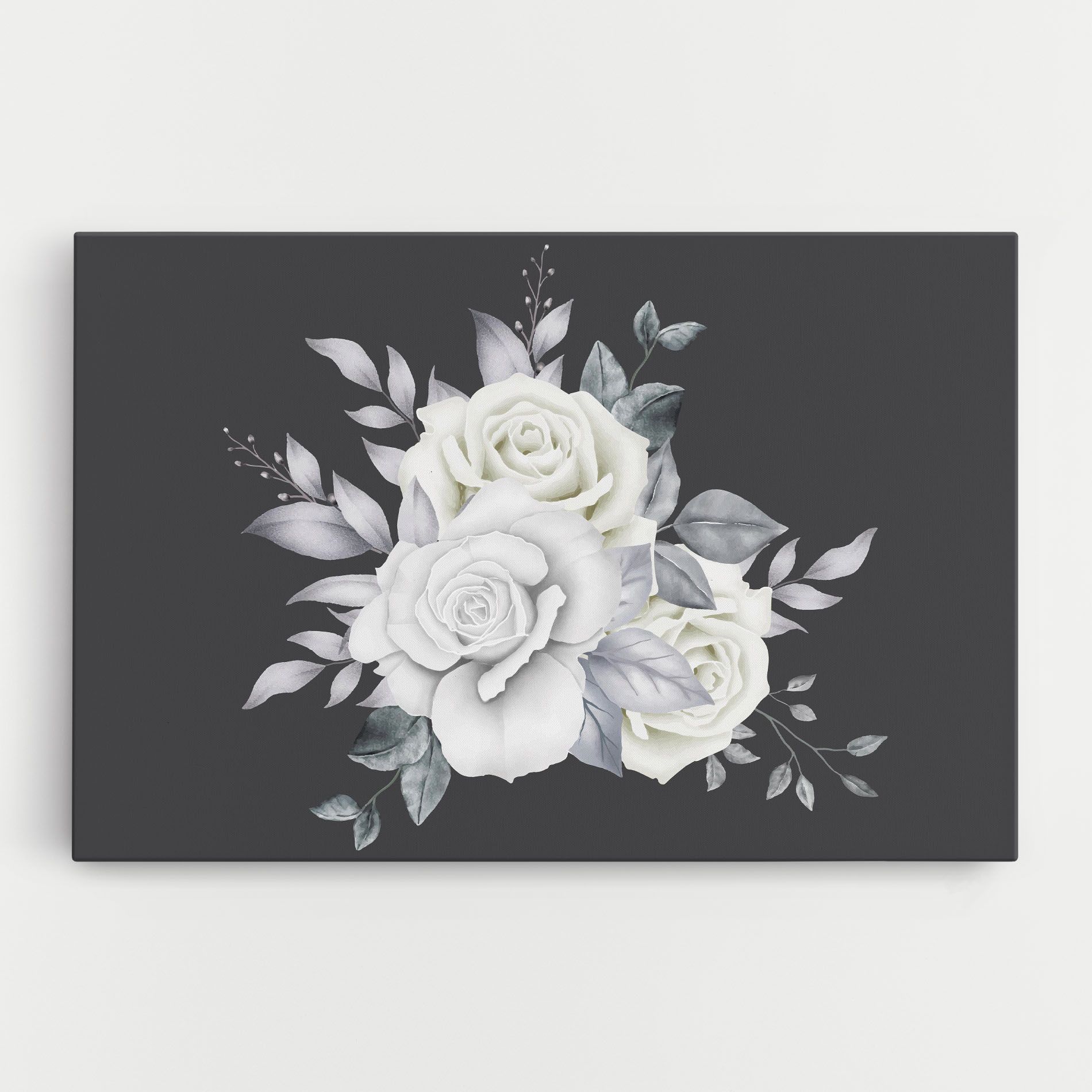 White Grey Rose mockup 0
