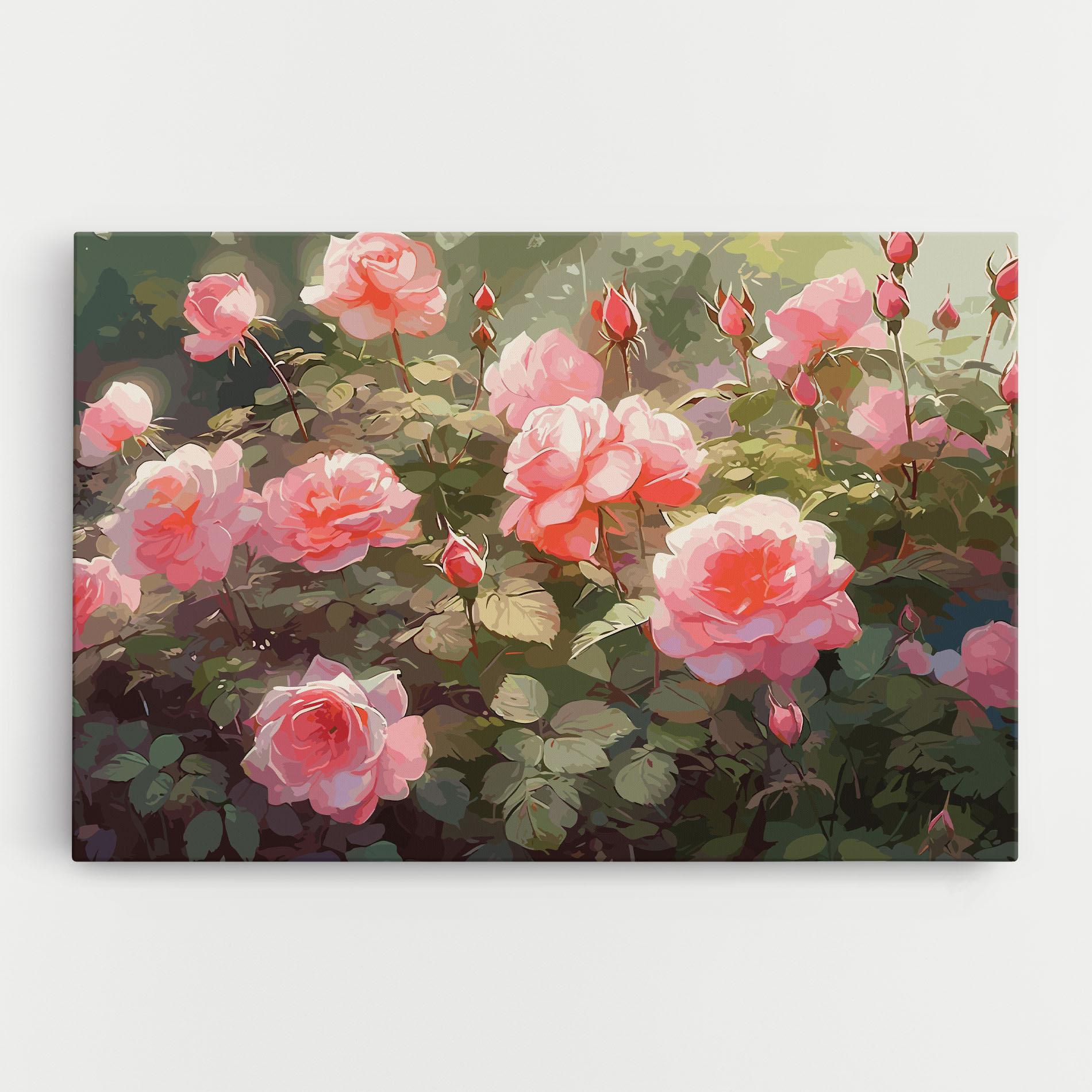 Tablou Canvas Wild Roses mockup 0