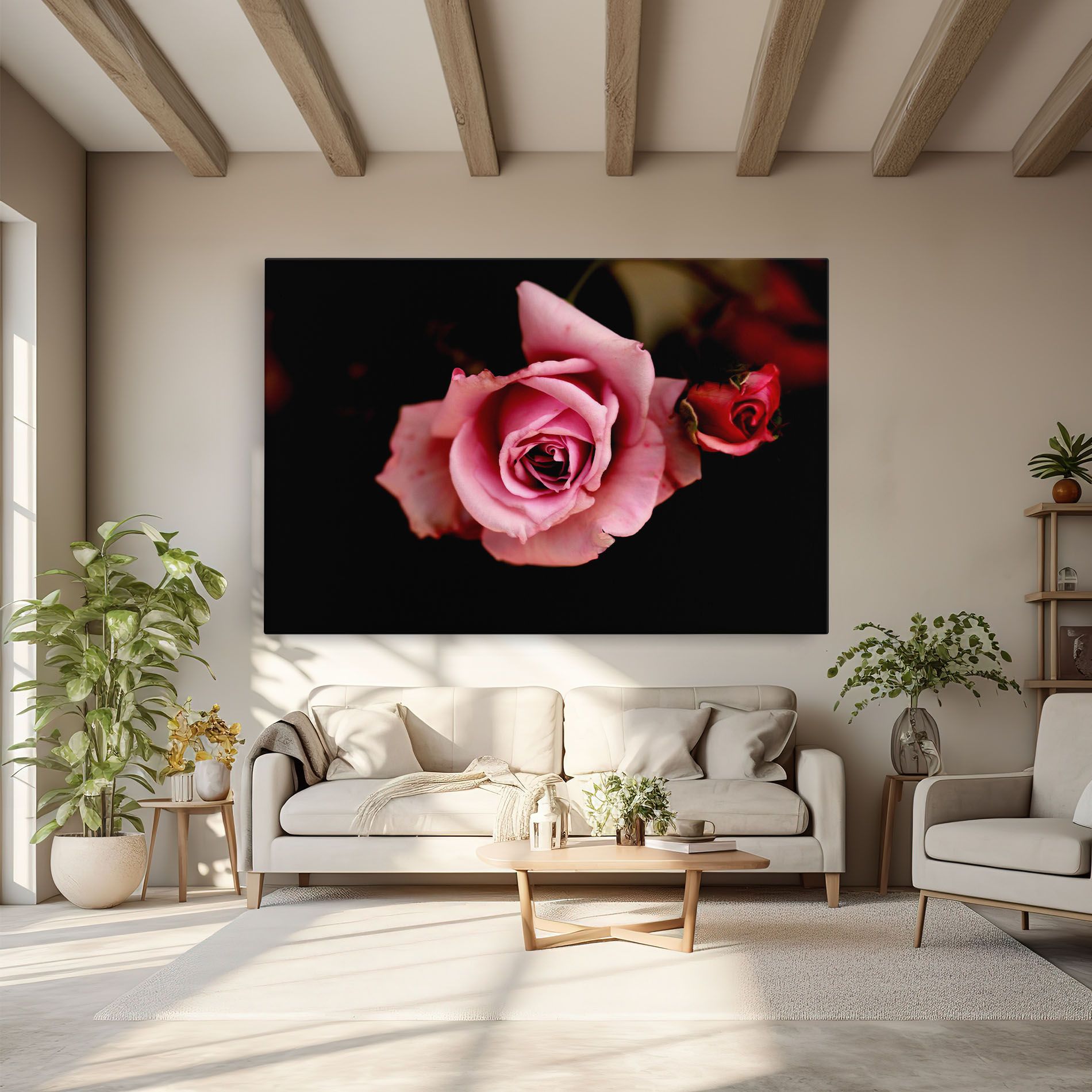Opened Pink Rose mockup 6