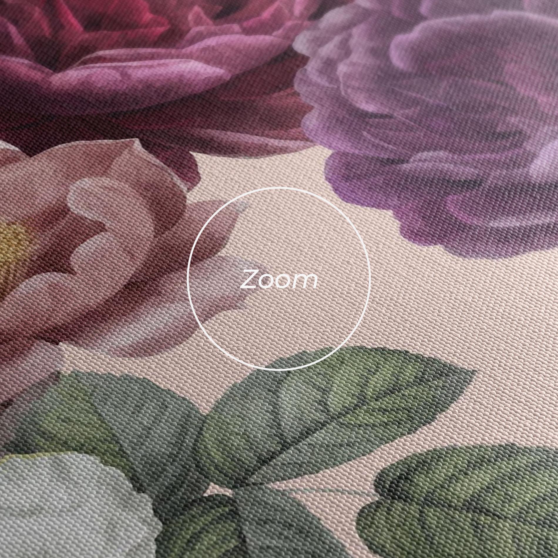 Tablou Canvas Amestec Flori mockup 3