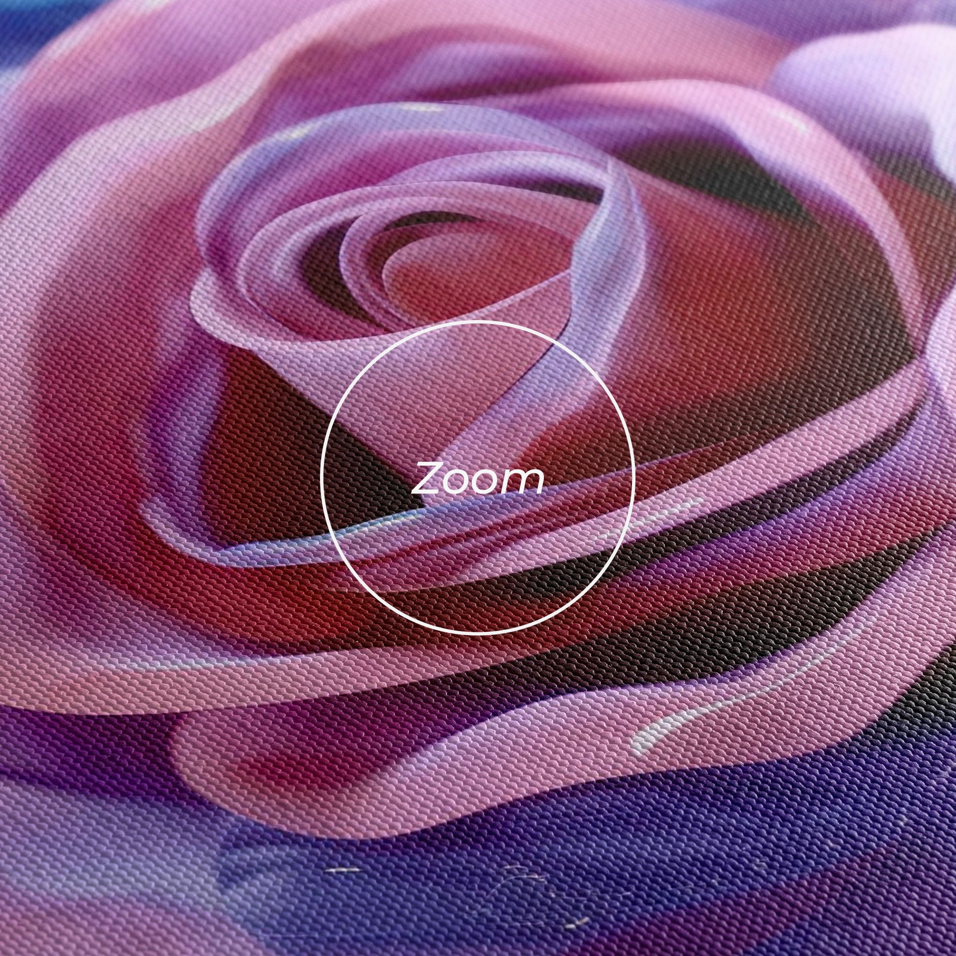 Beautiful Blue Pink Rose mockup 3